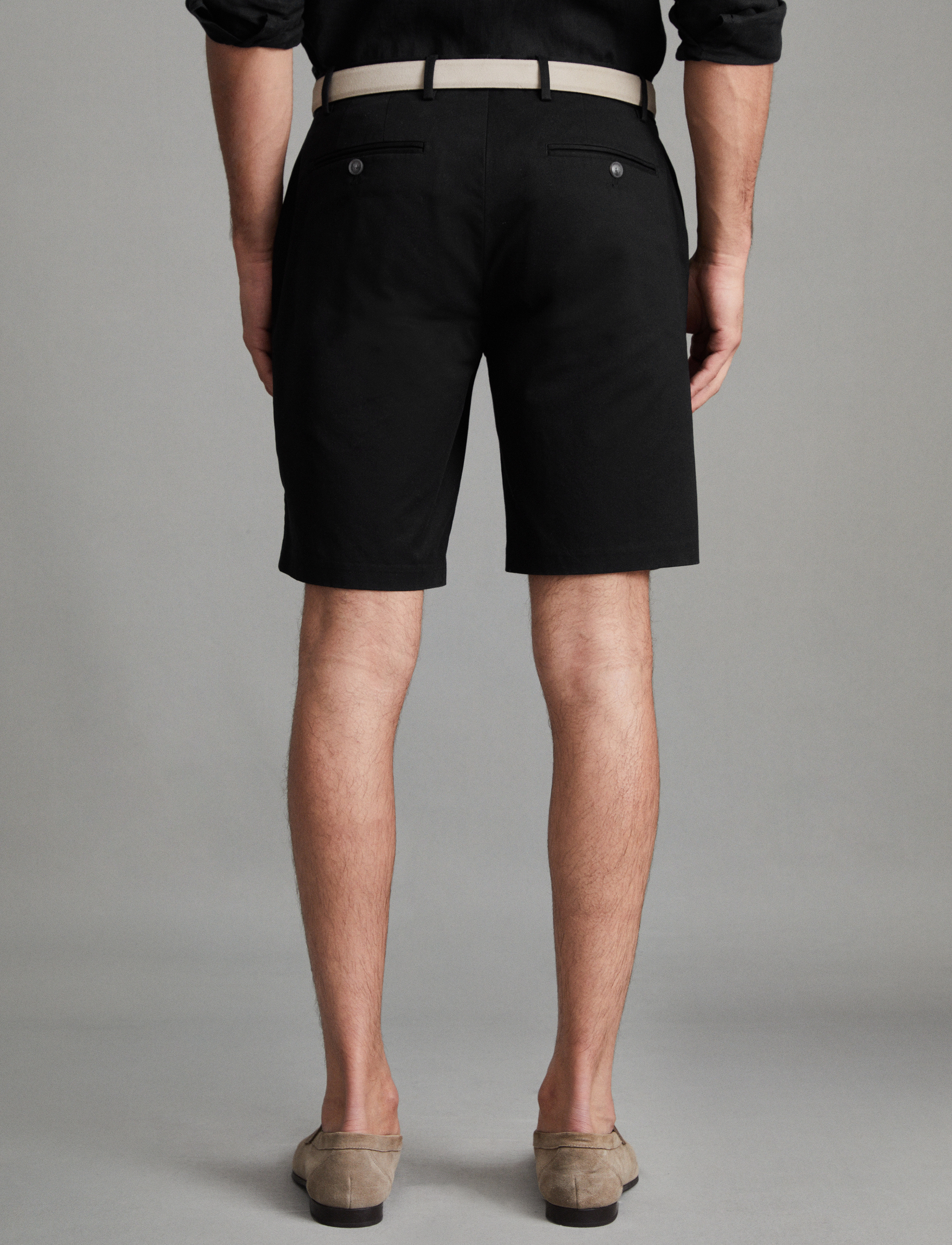 Reiss - WICKET - chinos shorts - black - 3