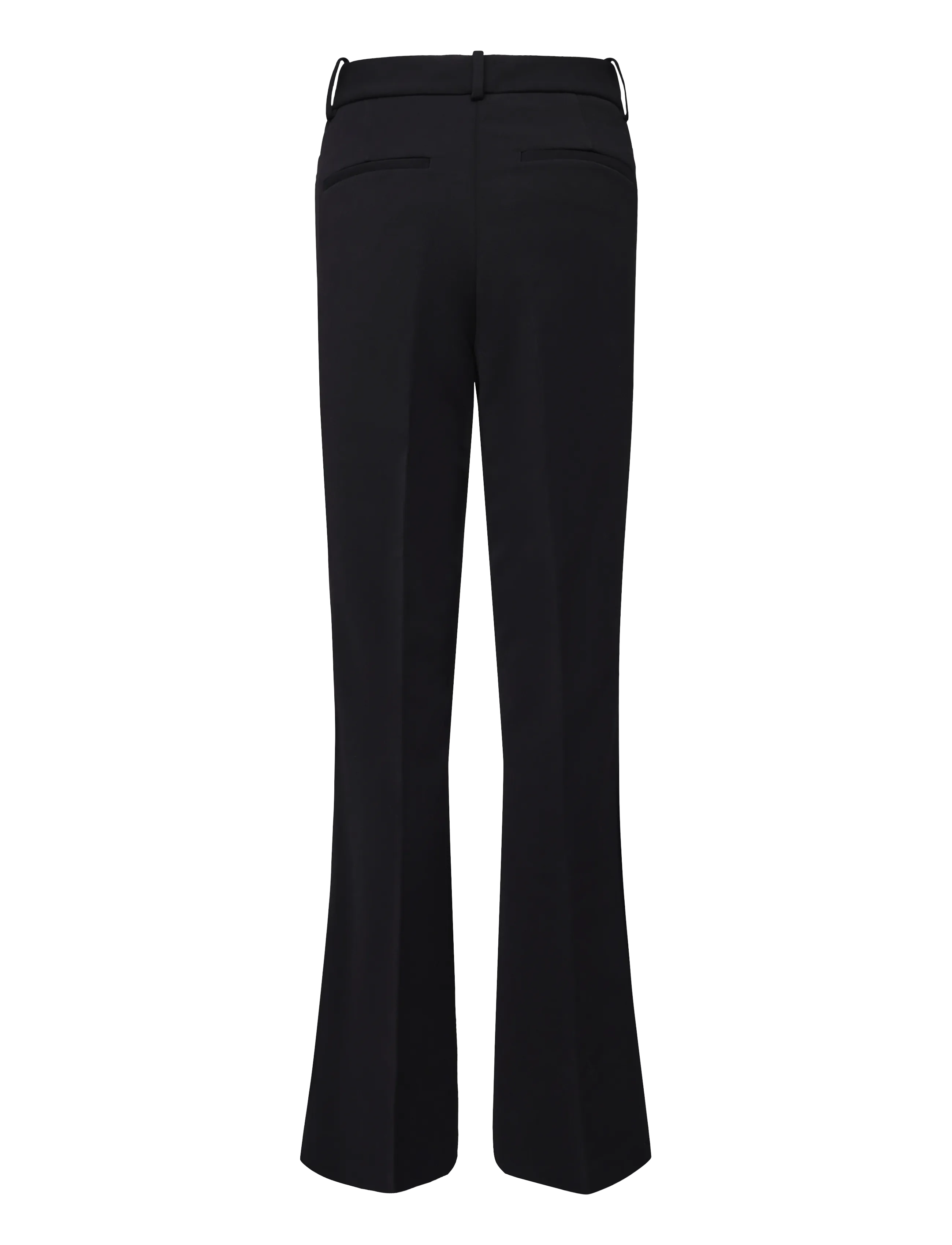 Reiss - GABI FLARE LEG TROUSER - schlaghosen - black - 1