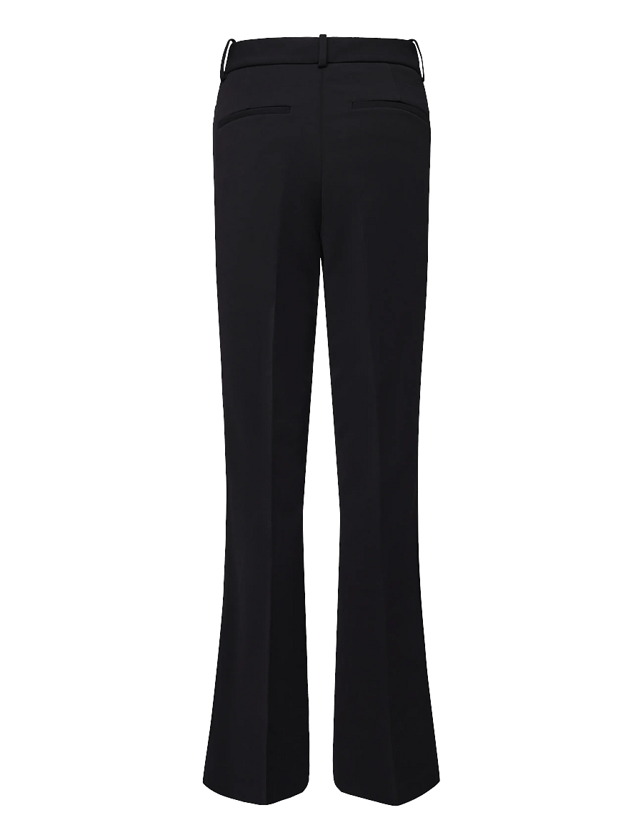 Reiss - GABI FLARE LEG TROUSER - schlaghosen - black - 1