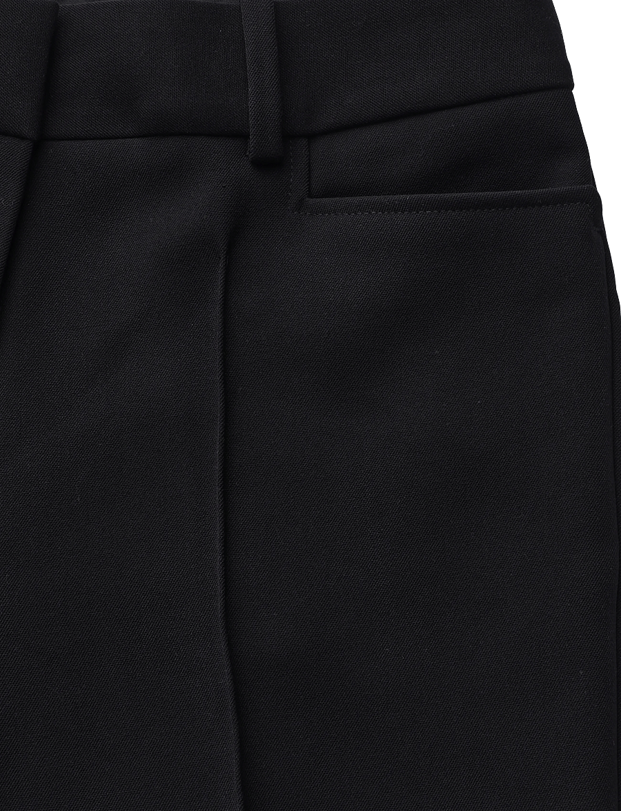 Reiss - GABI FLARE LEG TROUSER - schlaghosen - black - 2