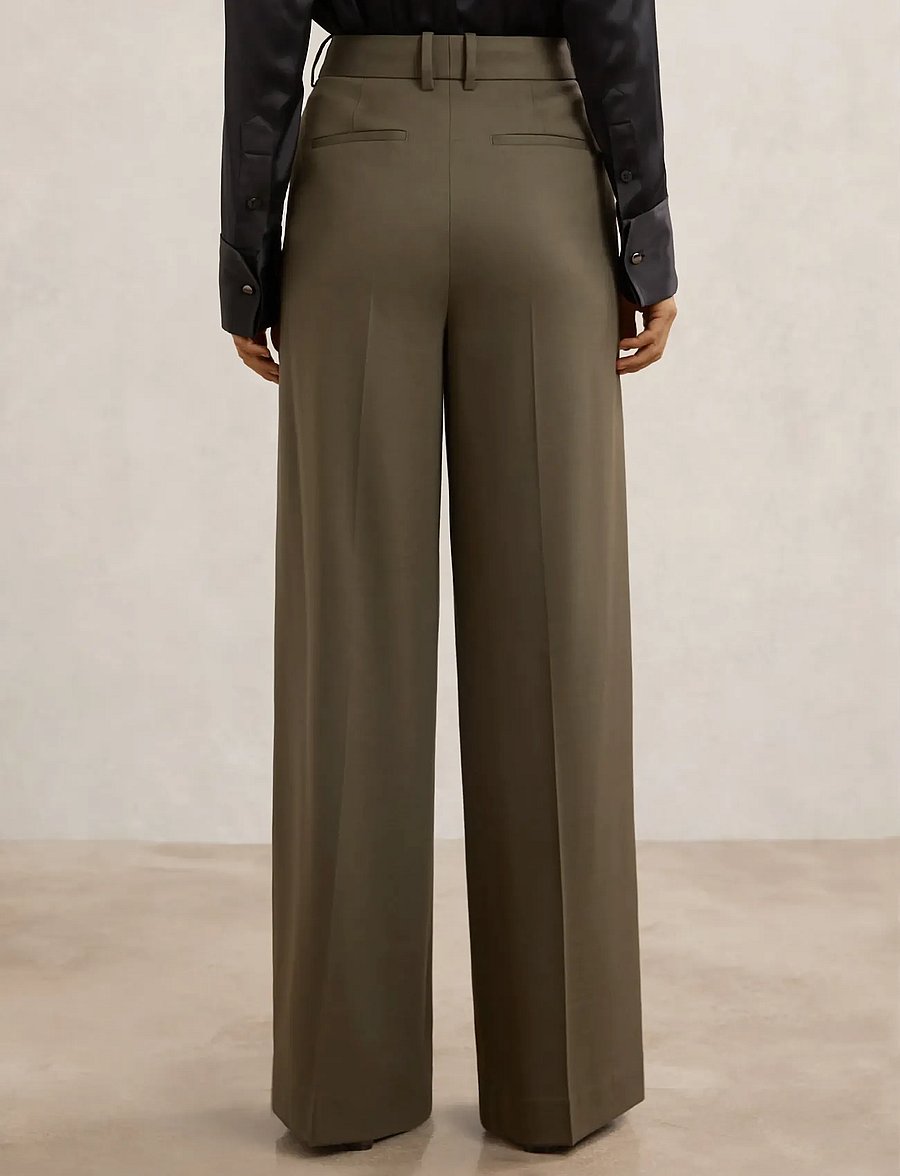 Reiss - SOLENE - anzugshosen - green - 3