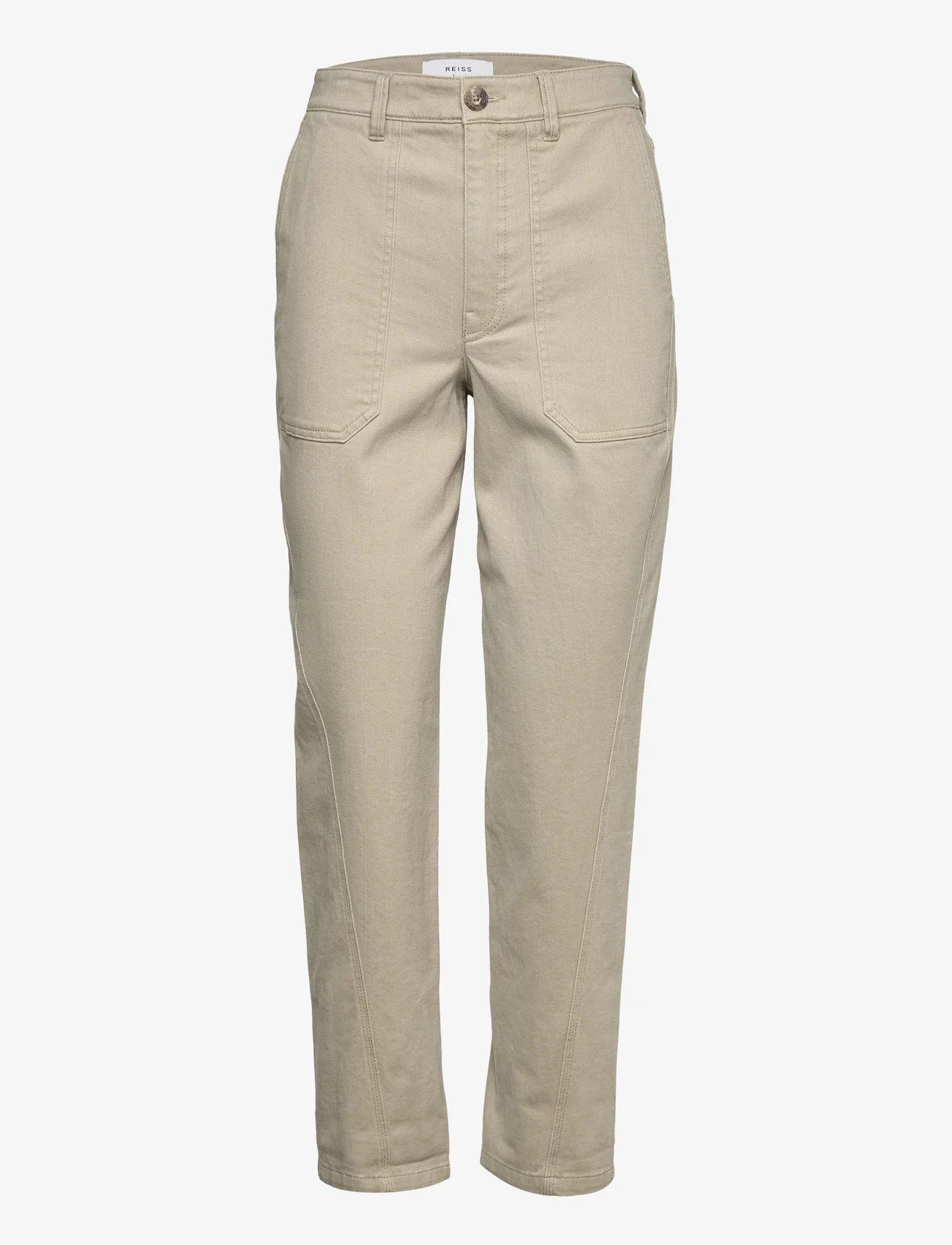Reiss - ERIN - straight leg trousers - khaki - 0