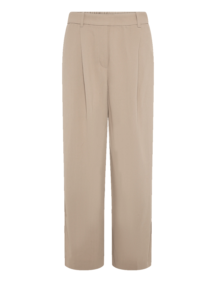 Reiss - EDEN WIDE LEG TROUSER - hosen mit weitem bein - mink neutral - 0