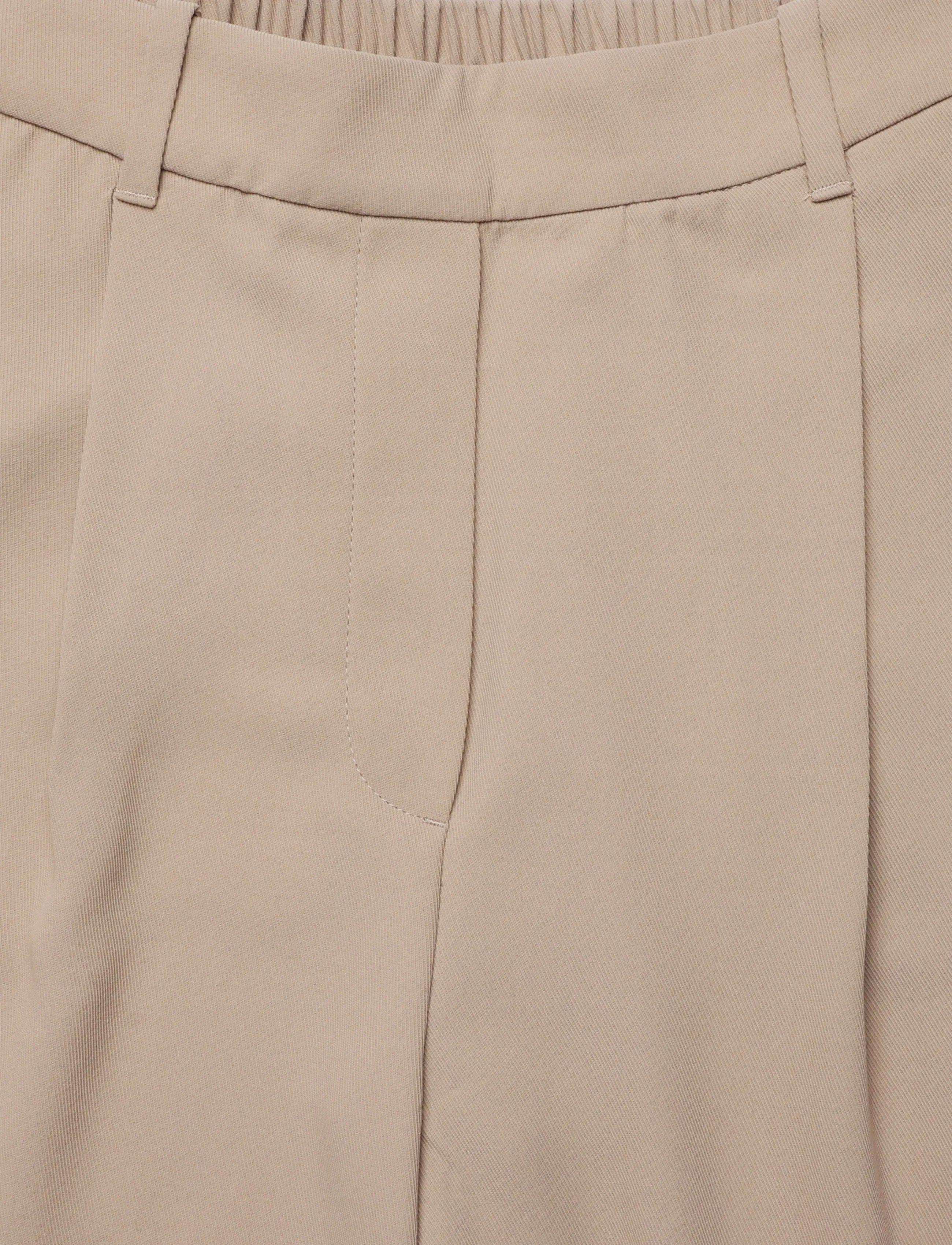 Reiss - EDEN WIDE LEG TROUSER - hosen mit weitem bein - mink neutral - 3