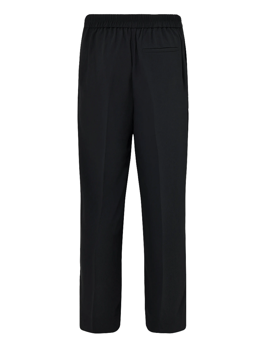 Reiss - EDEN WIDE LEG TROUSER - hosen mit weitem bein - black - 1