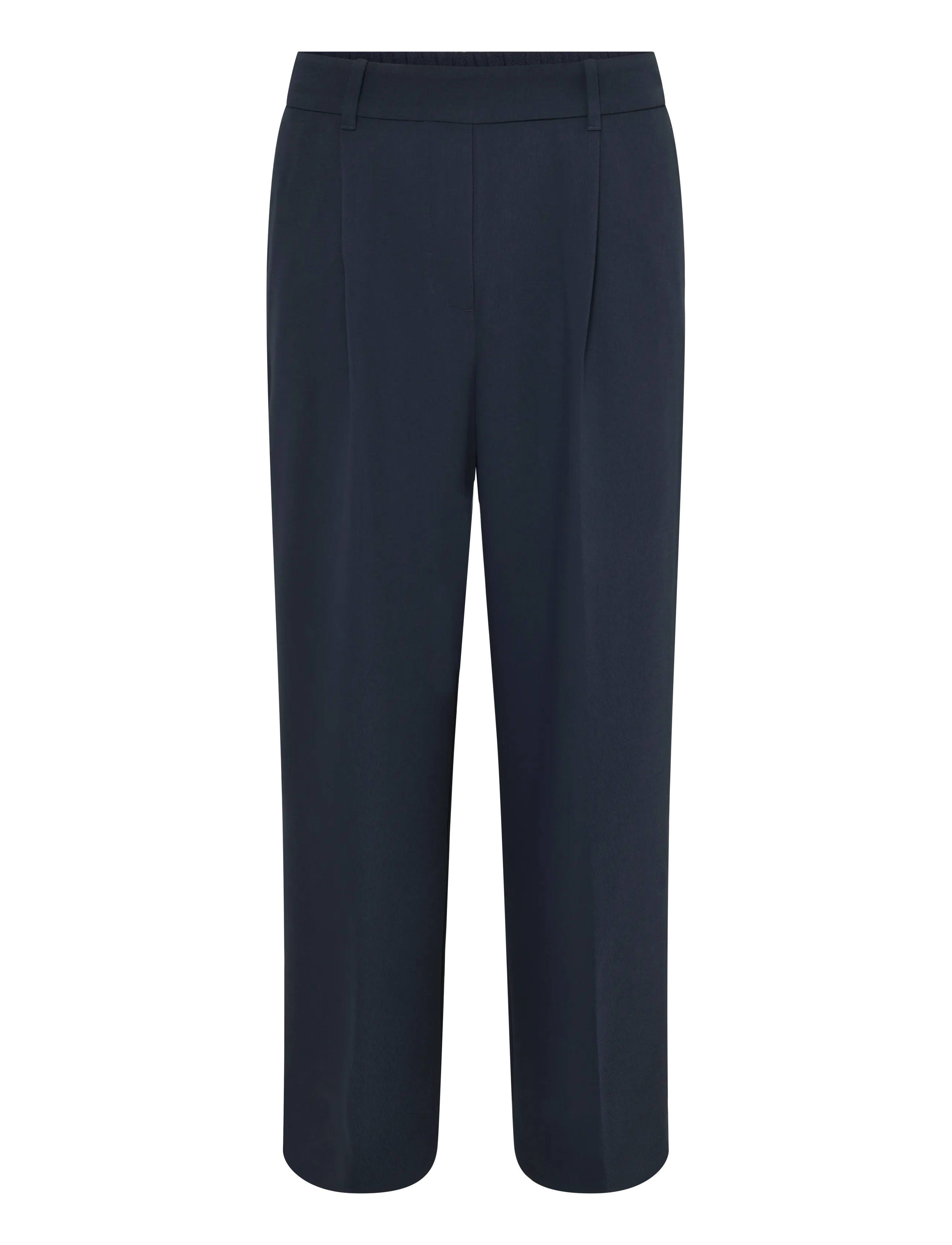 Reiss EDEN WIDE LEG TROUSER - Reiss - NAVY / navy