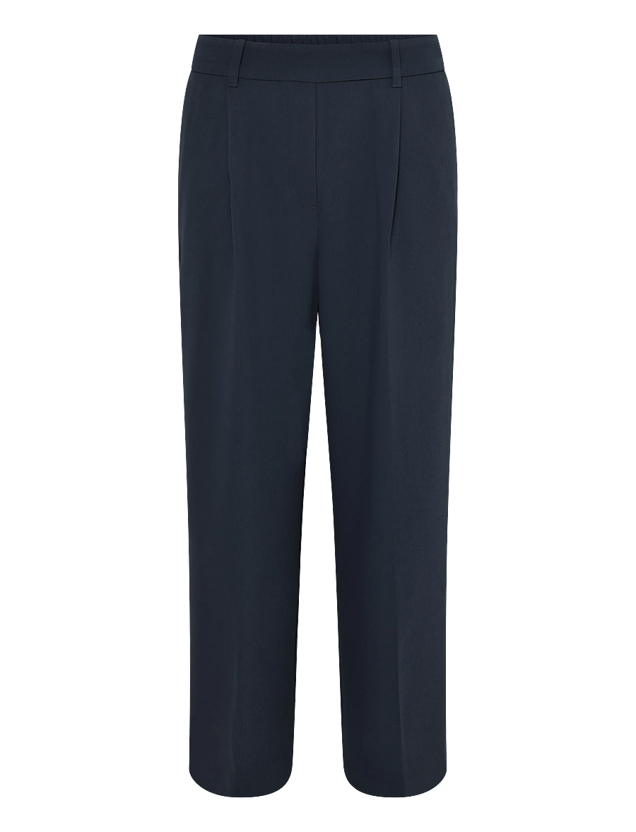 Reiss - EDEN WIDE LEG TROUSER - hosen mit weitem bein - navy - 0