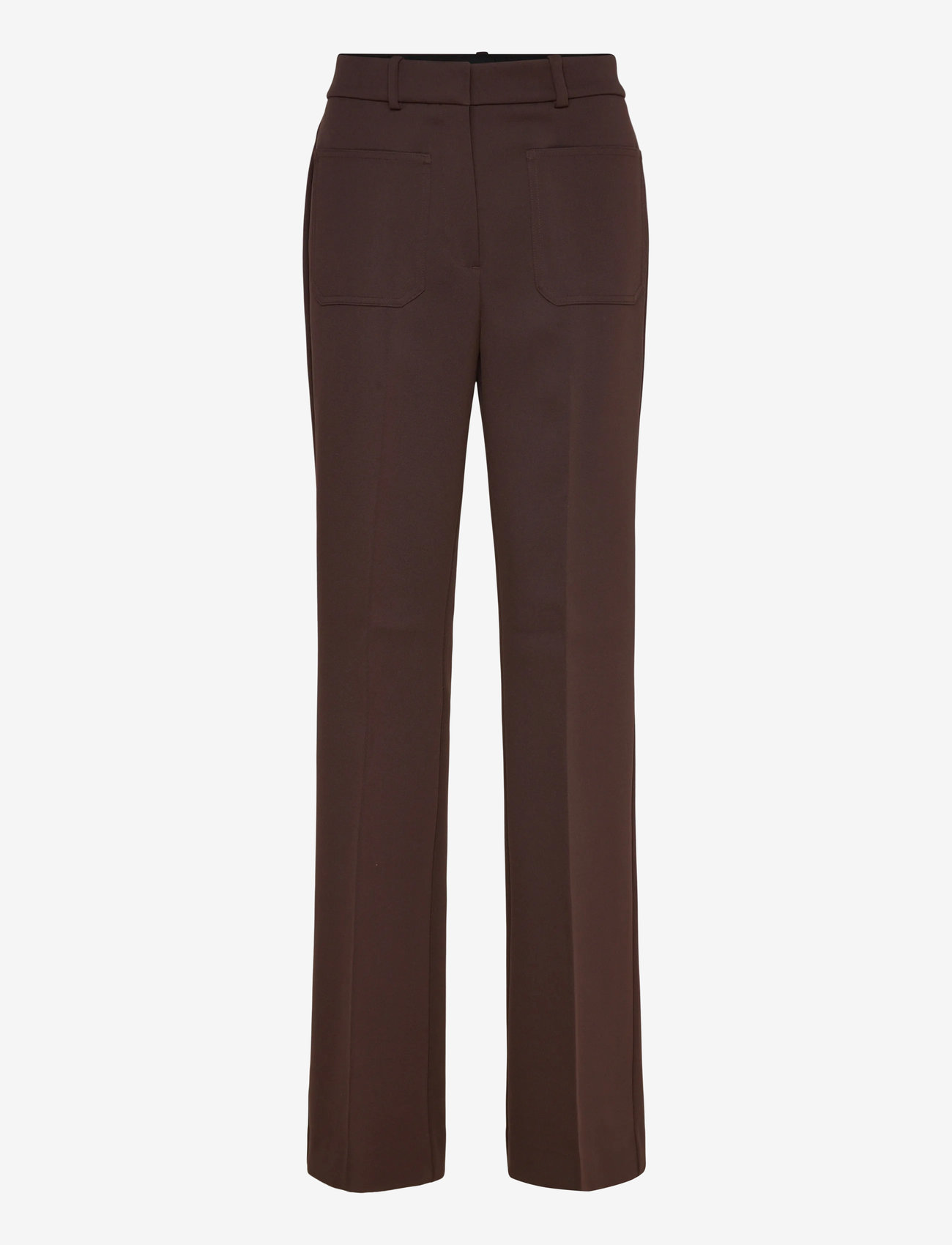 Reiss - PRIYA - straight leg hosen - chocolate brown - 0