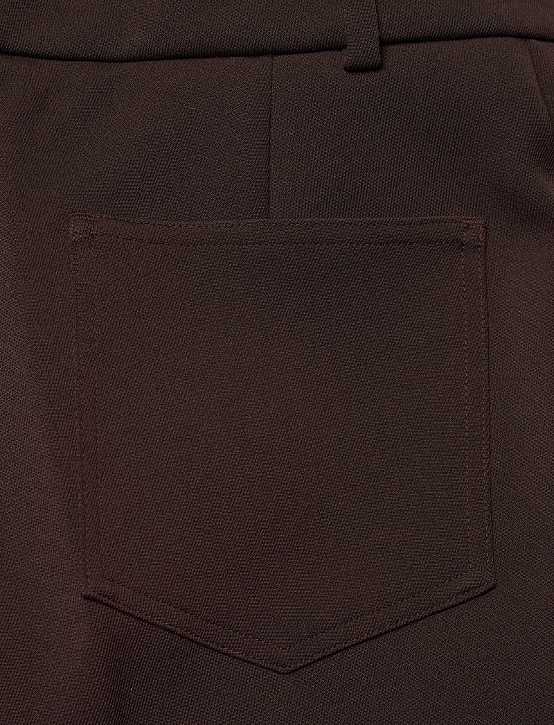 Reiss - PRIYA - utsvängda byxor - chocolate brown - 4