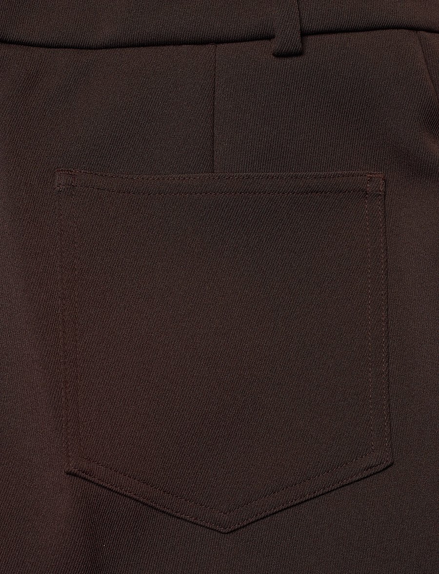 Reiss - PRIYA - flare bukser - chocolate brown - 4