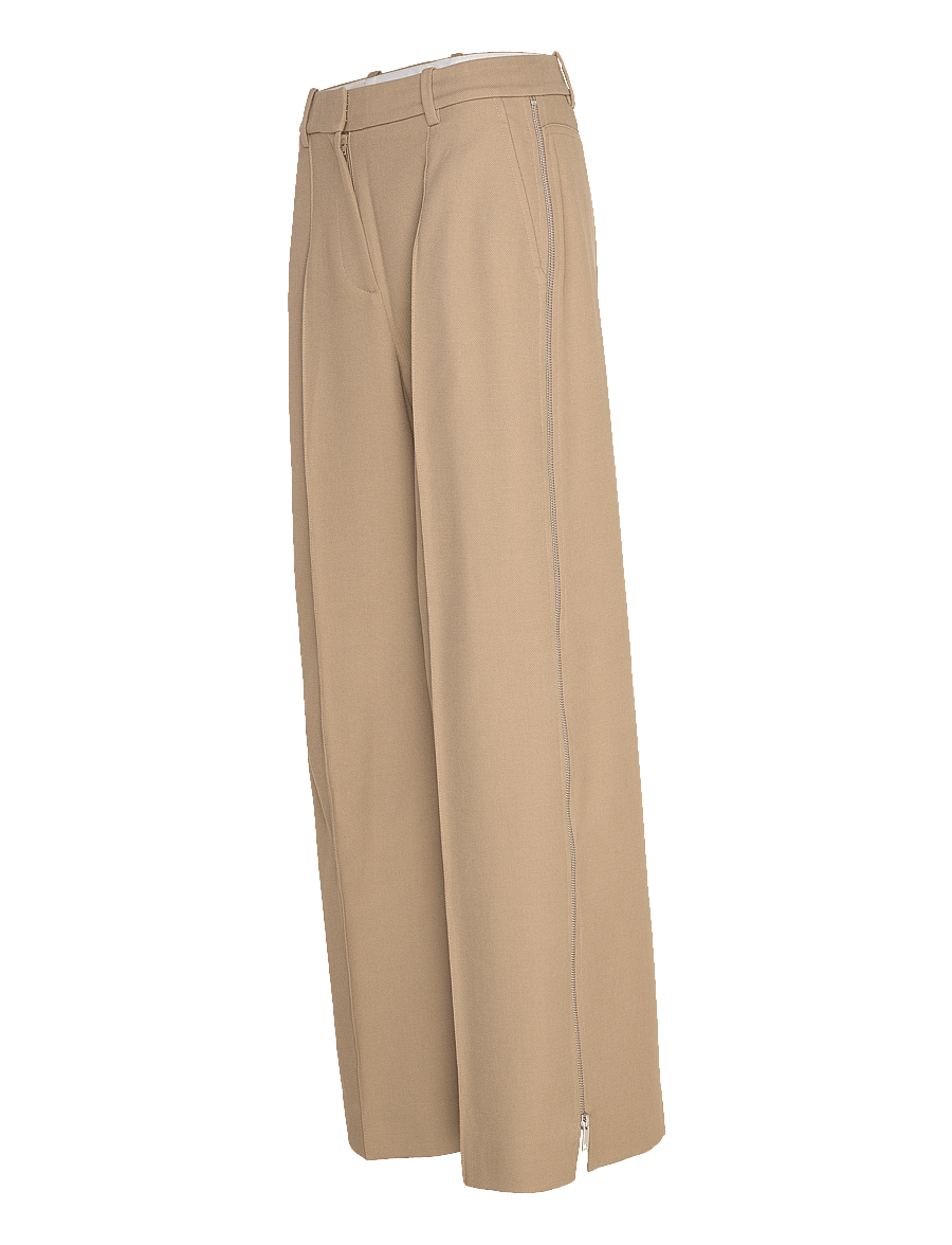 Reiss - ELYN - hosen mit weitem bein - sage green - 3