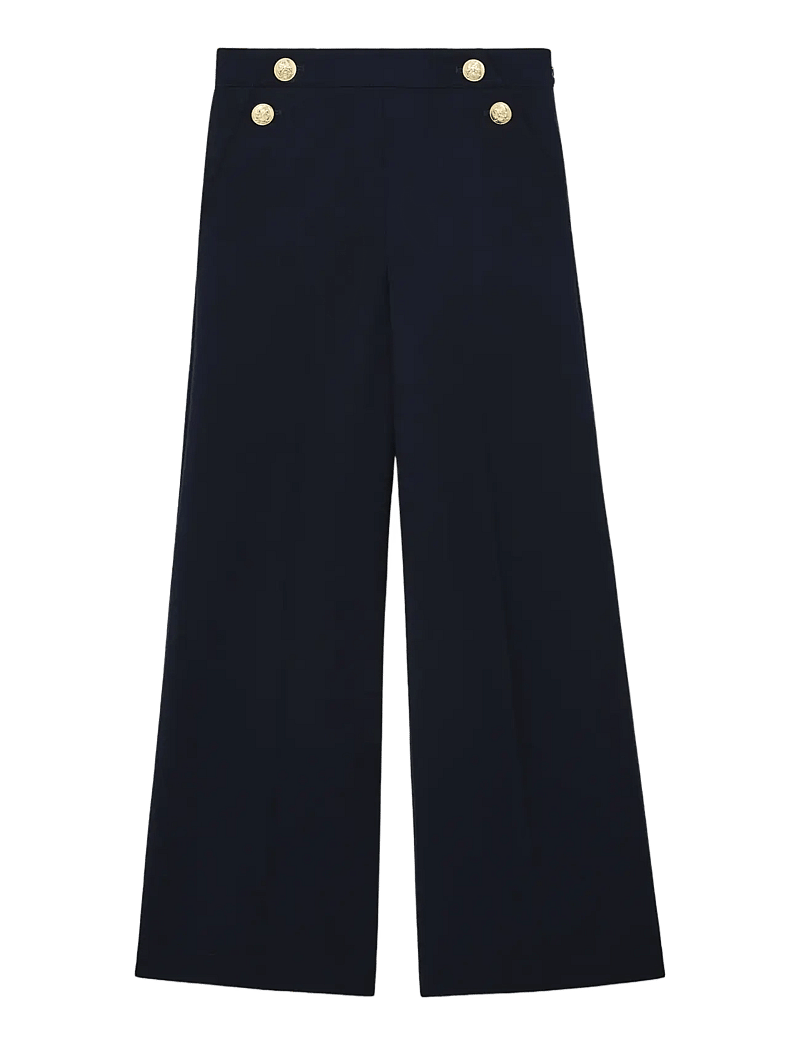 Reiss - CARLEY - hosen mit weitem bein - navy - 1