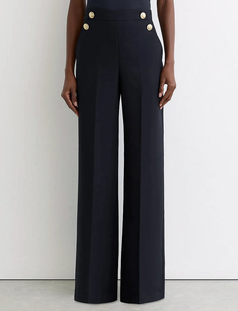 Reiss - CARLEY - hosen mit weitem bein - navy - 0
