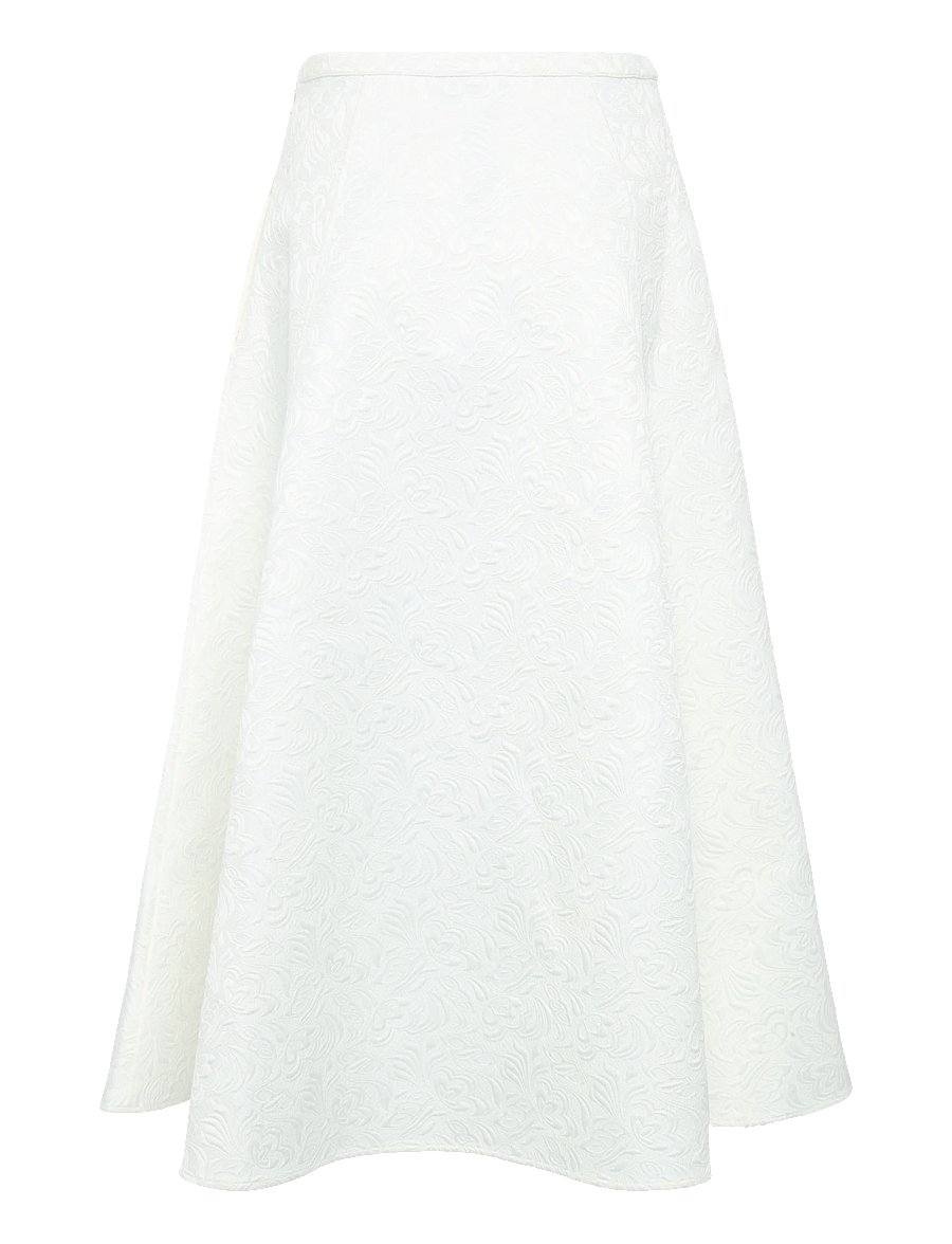 Reiss - TARA - maxi röcke - 92 ivory - 1