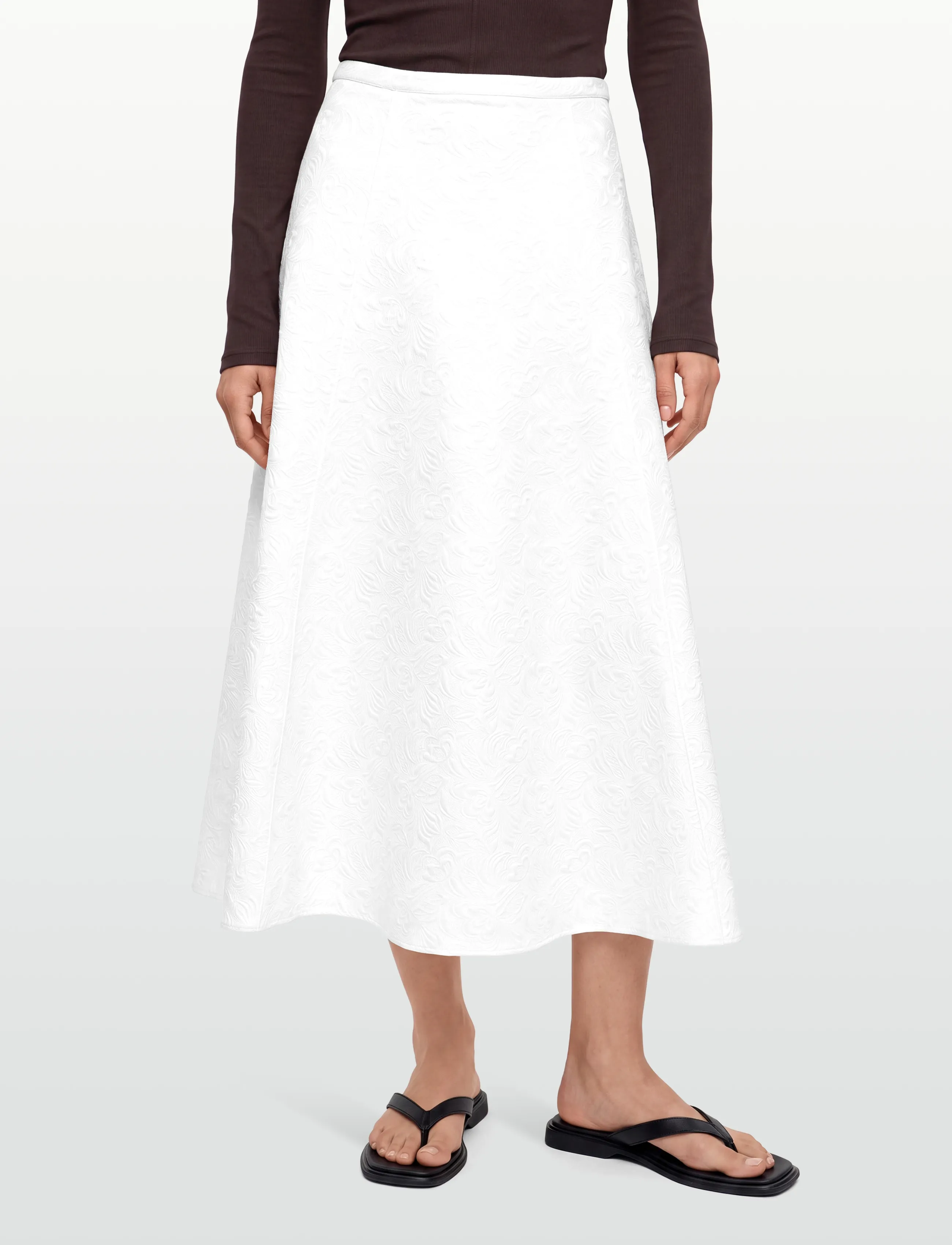 Reiss - TARA - maxi röcke - 92 ivory - 3
