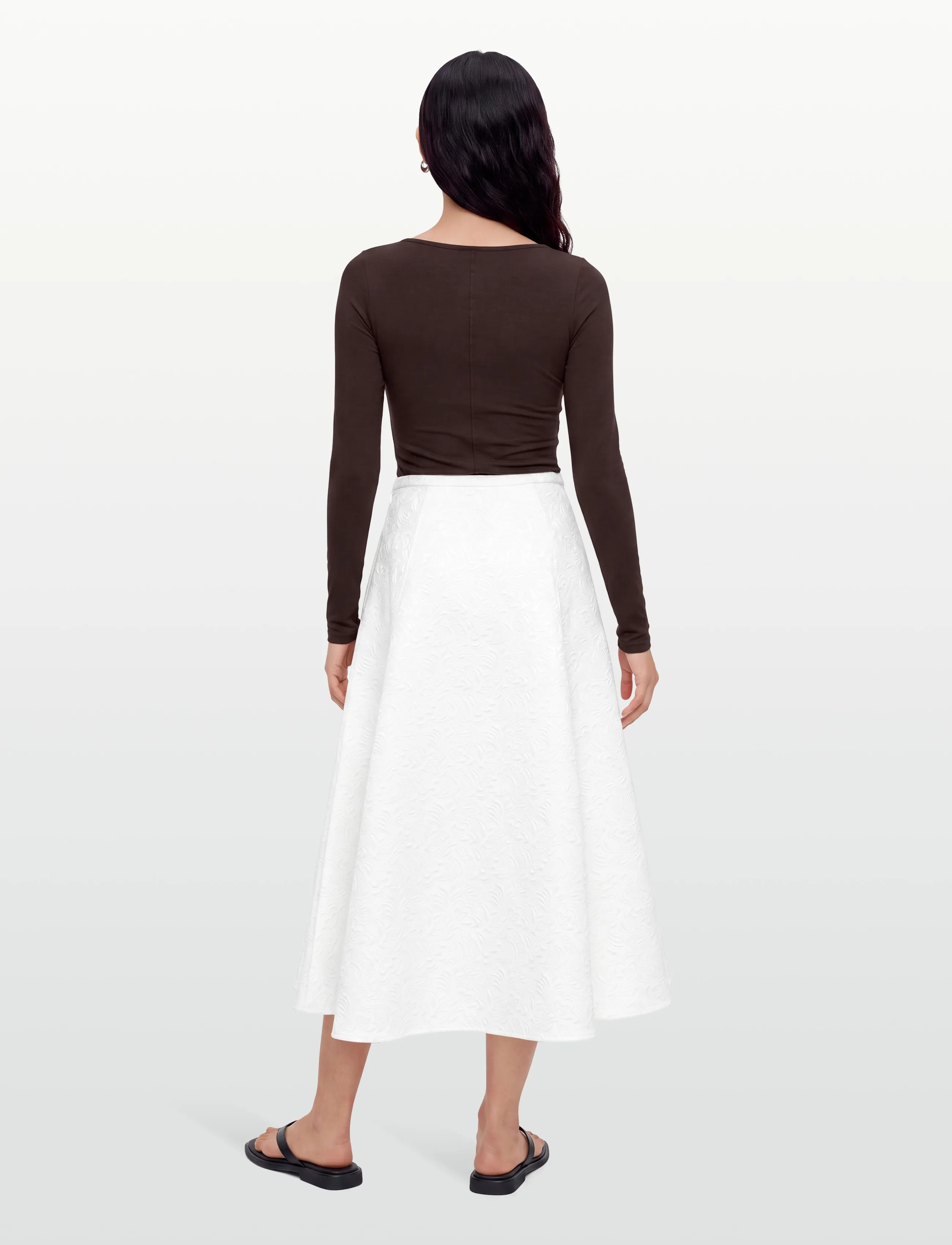 Reiss - TARA - maxi röcke - 92 ivory - 4