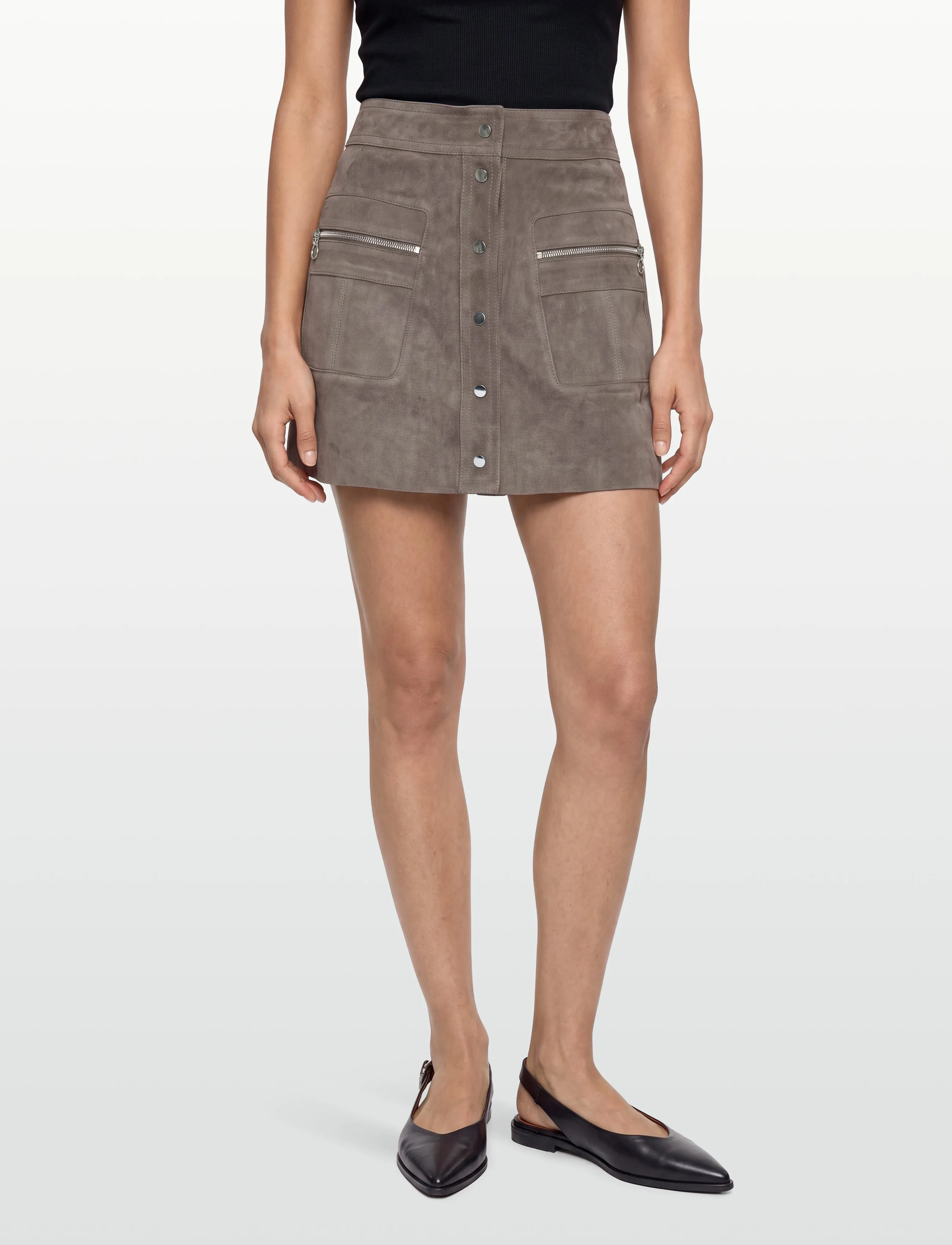 Reiss - TIA - nahkseelikud - 05 dark grey - 3