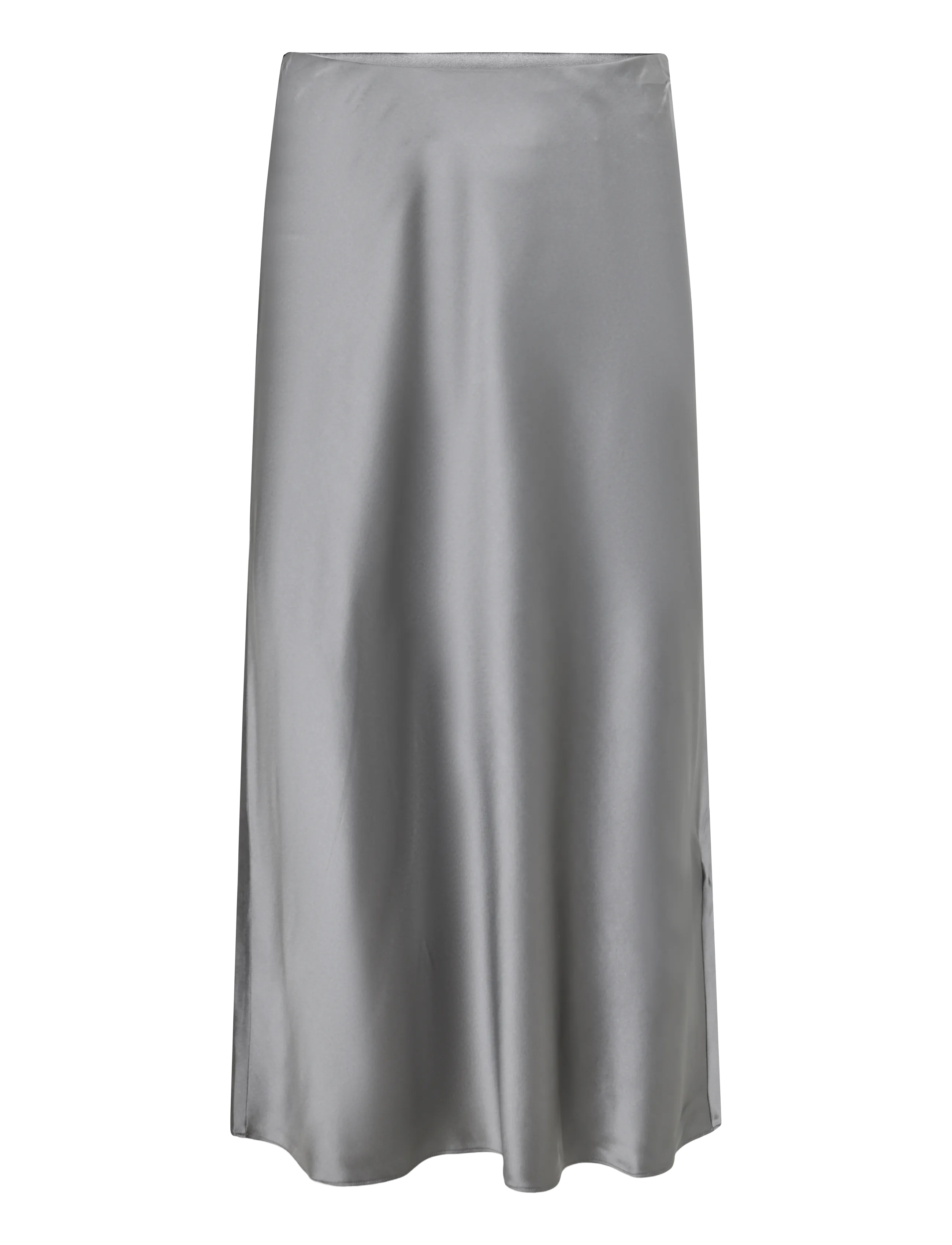 Reiss SOFIA SILK SLIP SKIRT - Erilised sündmused - DARK GREY / grey