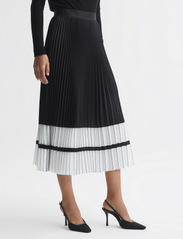Reiss - MARIE - pleated skirts - black/white - 4