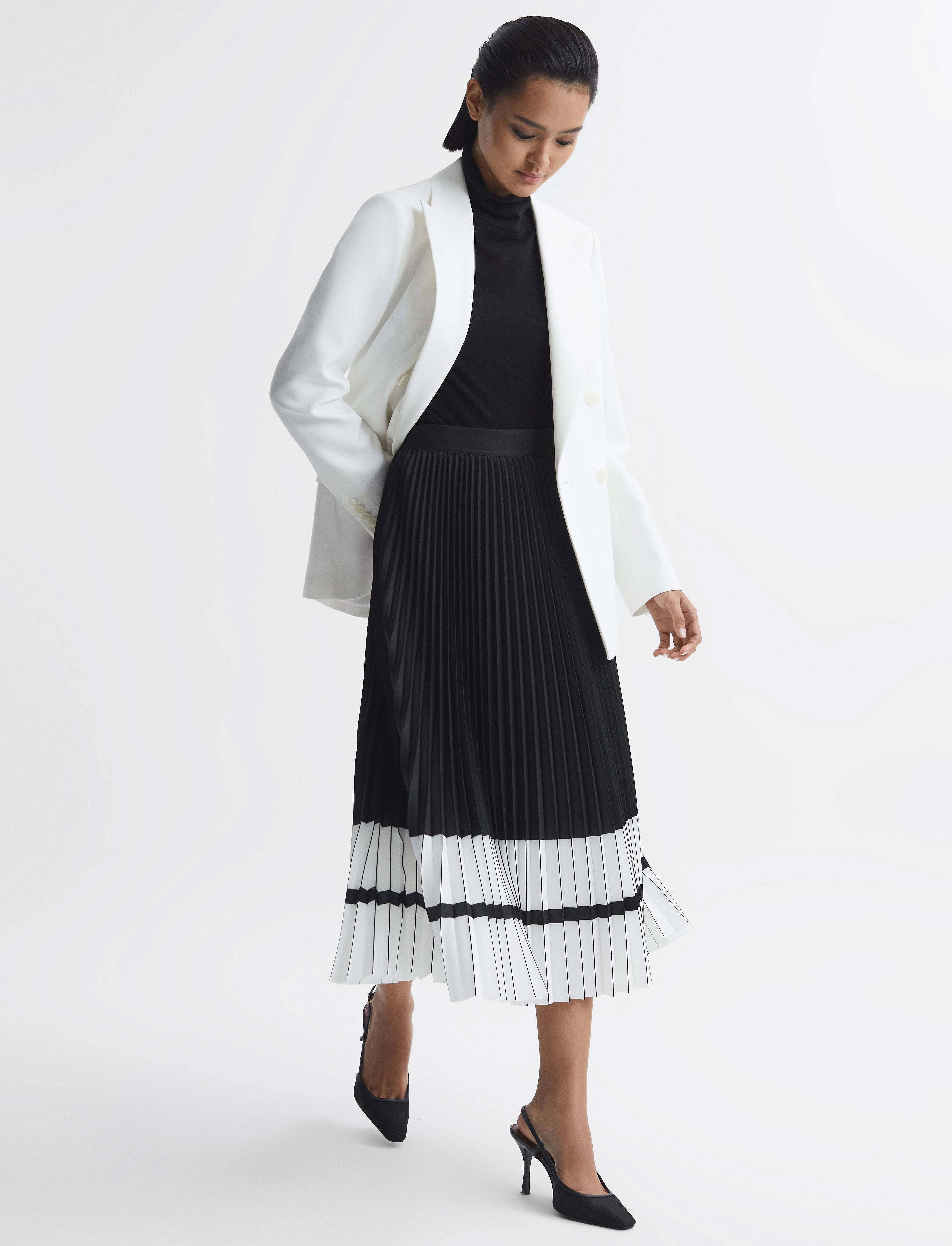 Reiss - MARIE - black/white - 4