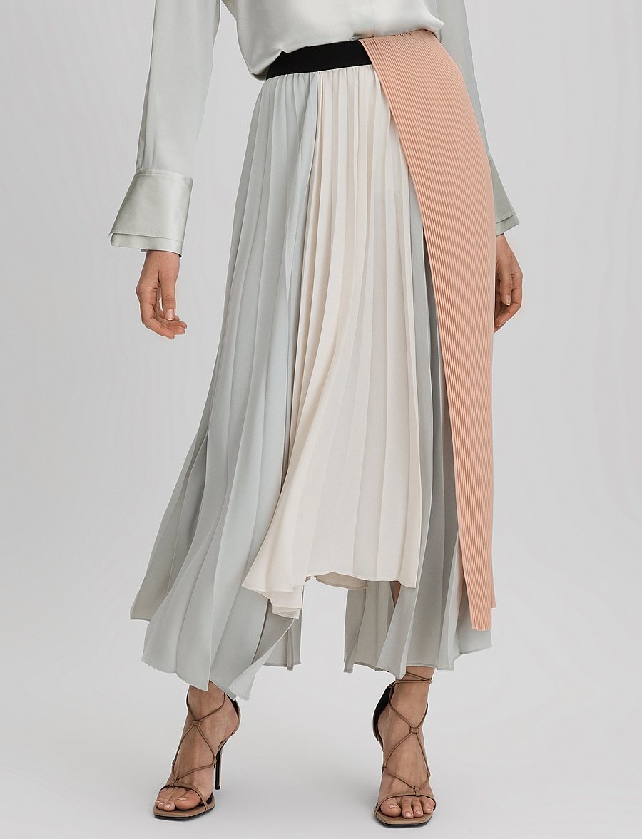 Reiss - MADDIE - faltenröcke - pink/cream - 0