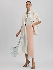 Reiss - MADDIE - pleated skirts - pink/cream - 4