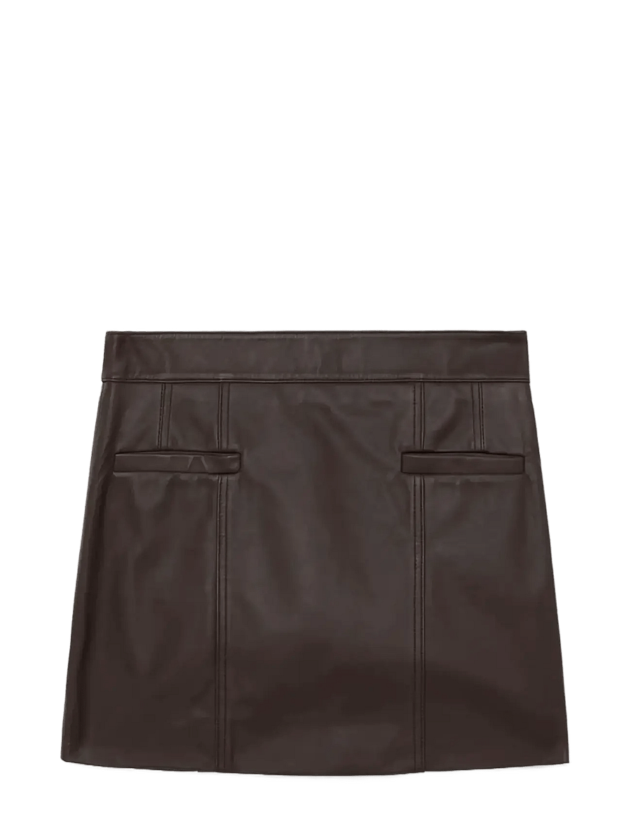 Reiss - SEEMA - nahkseelikud - burgundy - 1