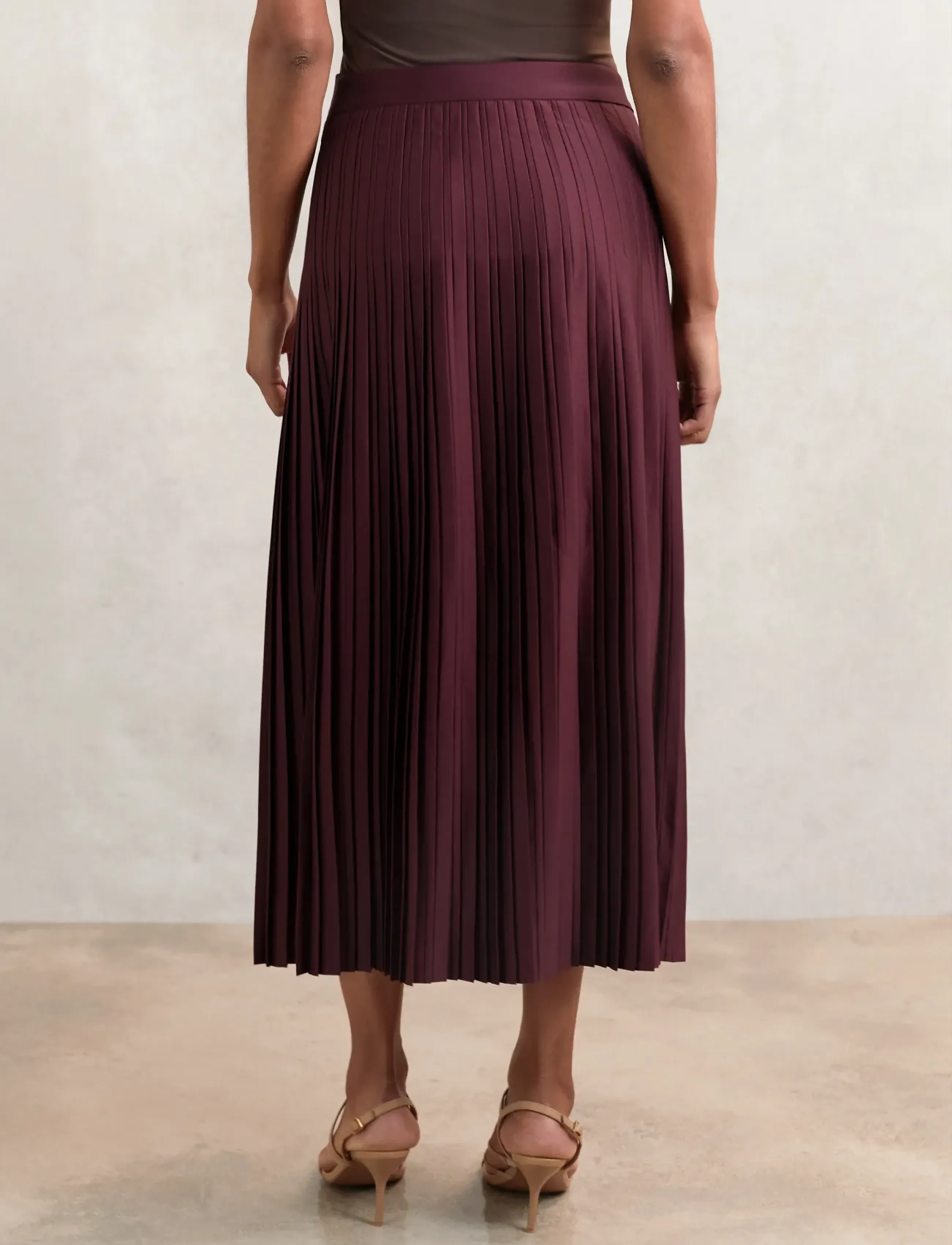Reiss - SAVANNAH - midi nederdele - burgundy - 4