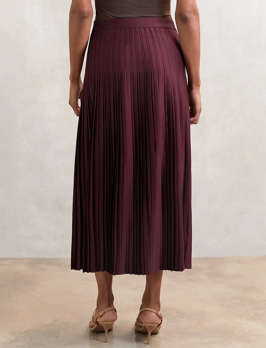 Reiss - SAVANNAH - midi-röcke - burgundy - 4