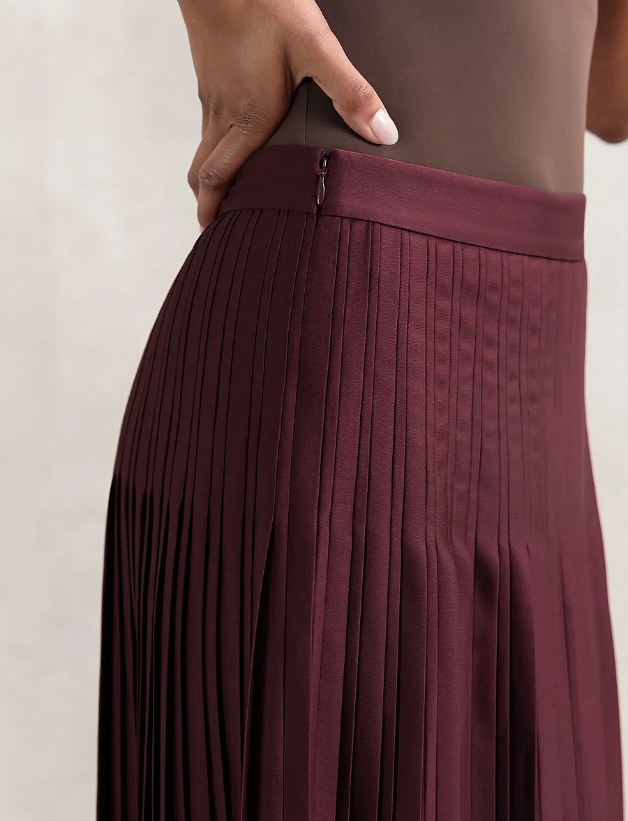 Reiss - SAVANNAH - midi-röcke - burgundy - 5