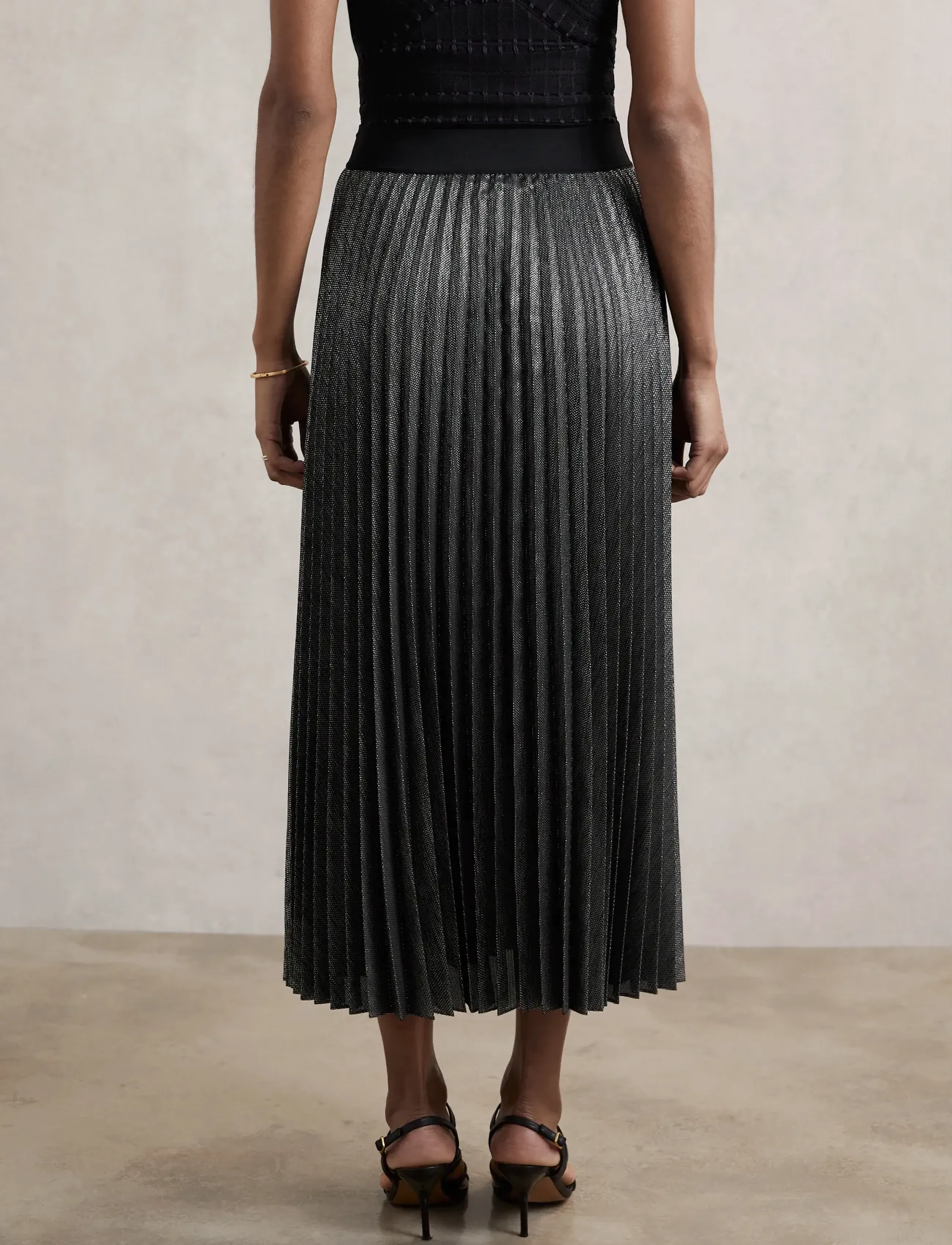 Reiss - TAYLOR - faltenröcke - charcoal grey - 3