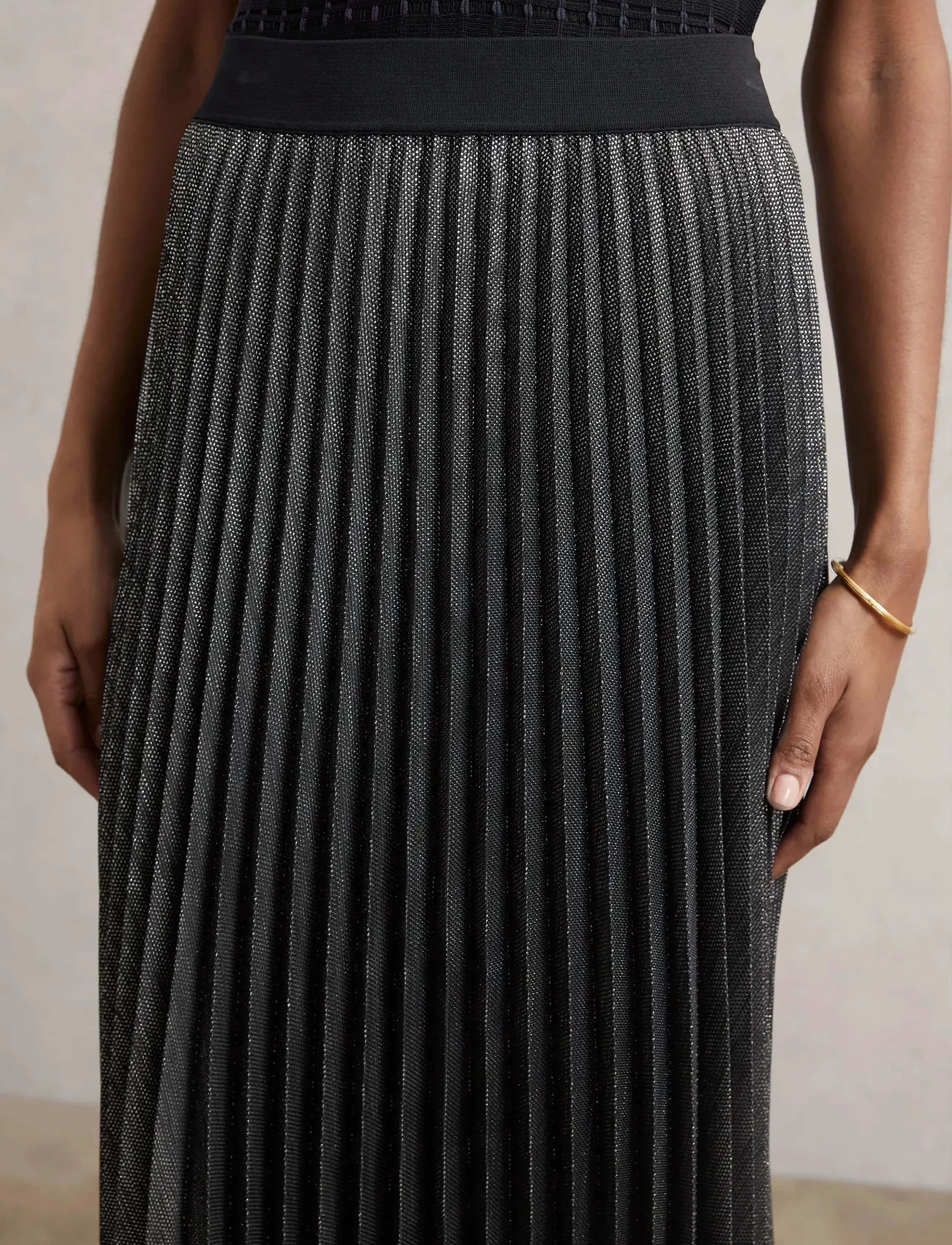 Reiss - TAYLOR - faltenröcke - charcoal grey - 4