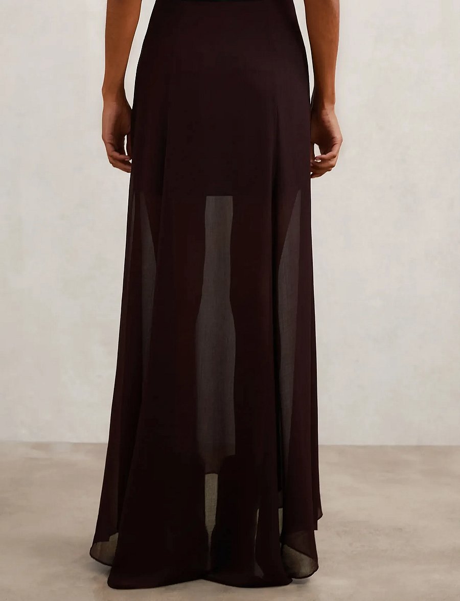 Reiss - BEXI - maxi nederdele - chocolate brown - 2