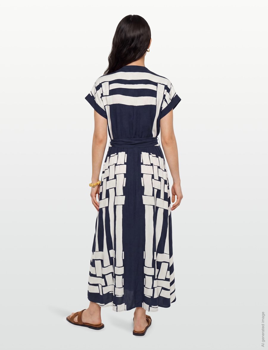 Reiss - SAMIRA - modetrends - 10 navy/ivory - 4