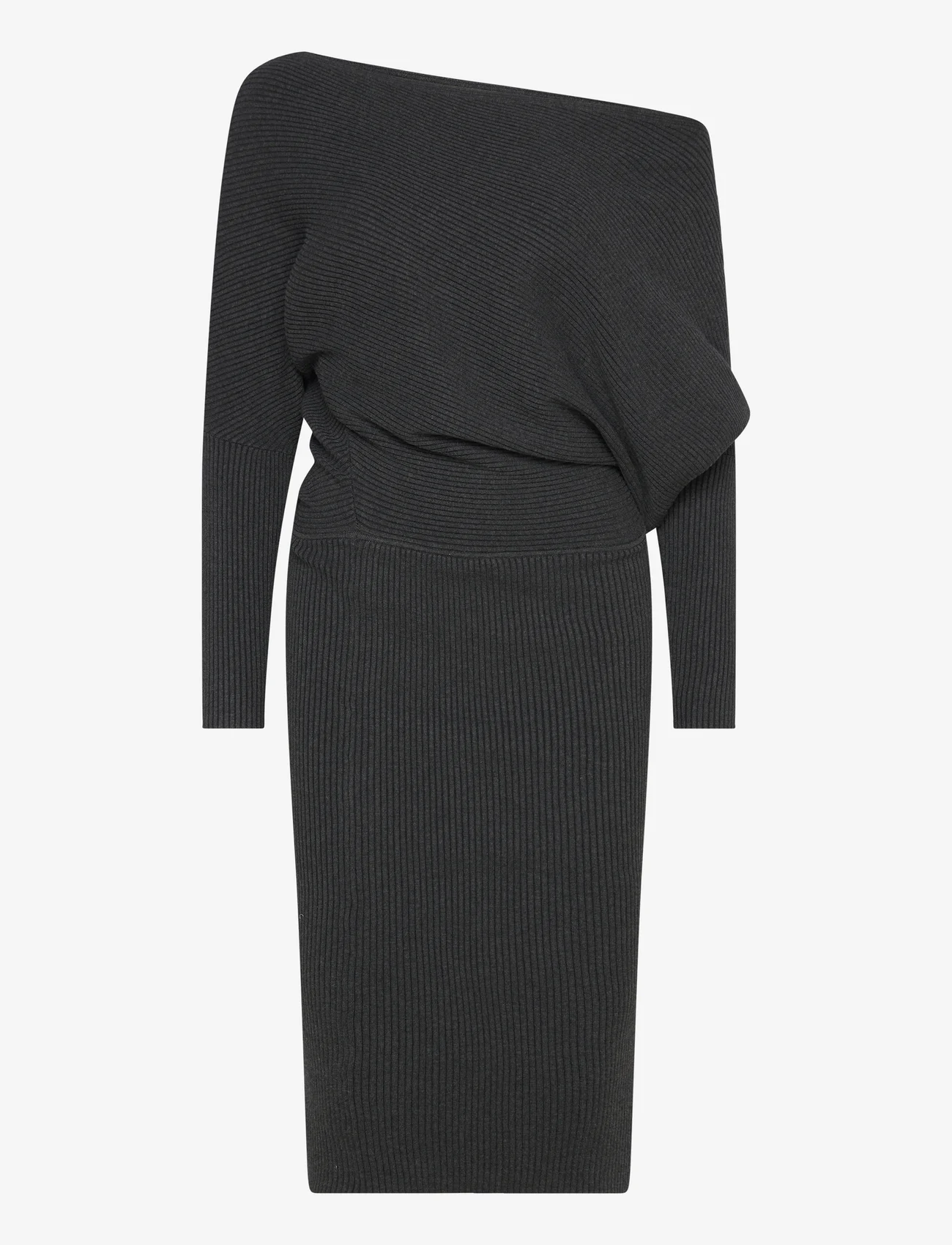 Reiss - LARA - knitted dresses - charcoal - 0