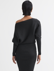 Reiss - LARA - knitted dresses - charcoal - 3