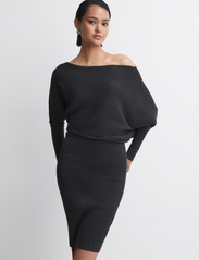 Reiss - LARA - knitted dresses - charcoal - 4