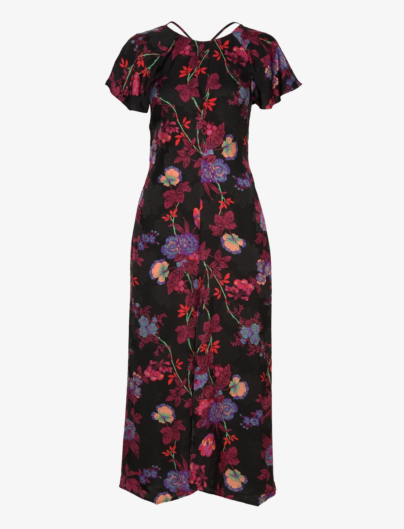 Reiss - LENI - vasarinės suknelės - black/pink - 0