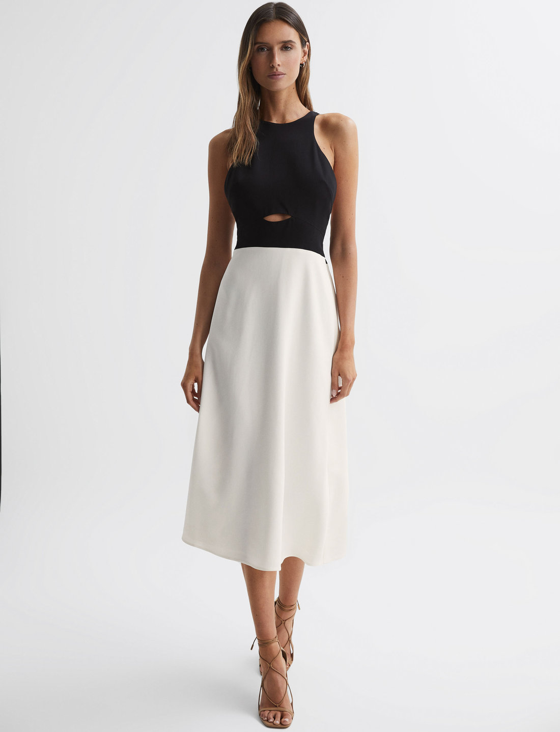 Reiss Vienna Midi jurken Boozt