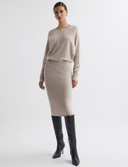 Reiss - LEILA - knitted dresses - neutral - 1