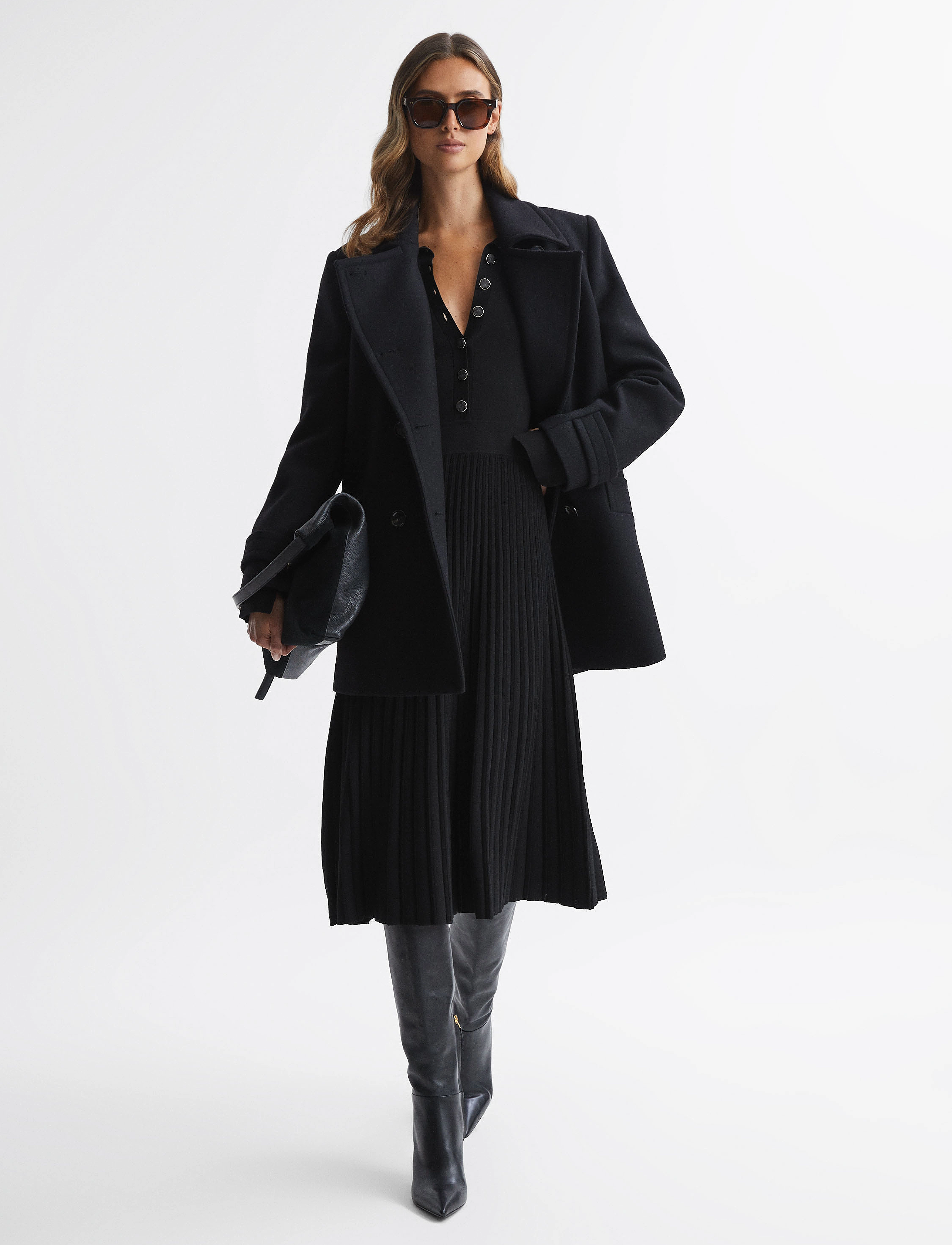 Reiss - MIA Fitted Dress - black - 2