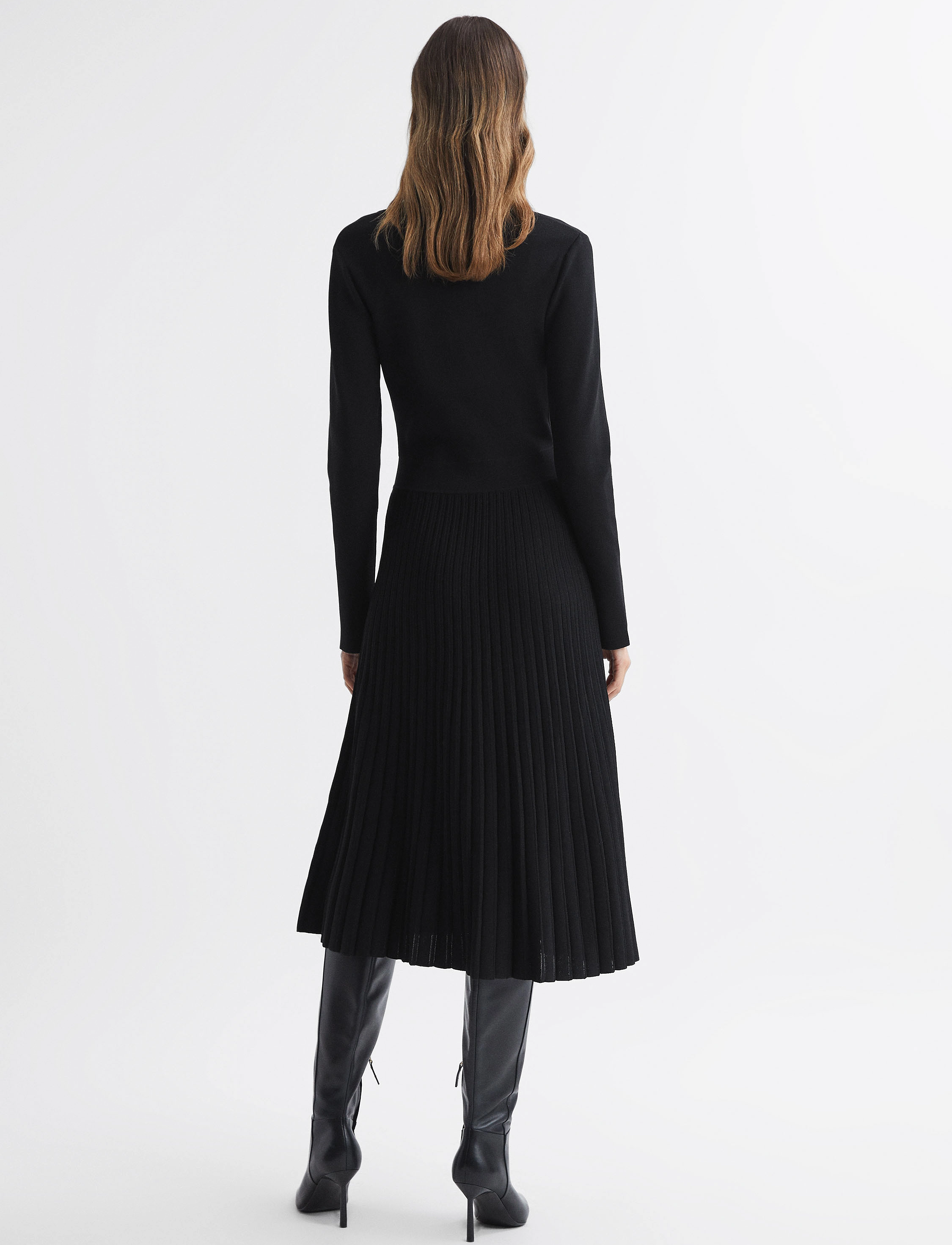 Reiss - MIA Fitted Dress - black - 3