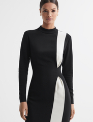 Reiss - MILLIE - sukienki dopasowane - black/white - 4