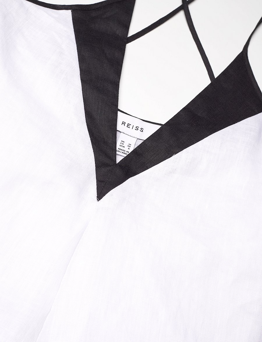 Reiss - STEVIE - sommerkleider - navy/white - 2