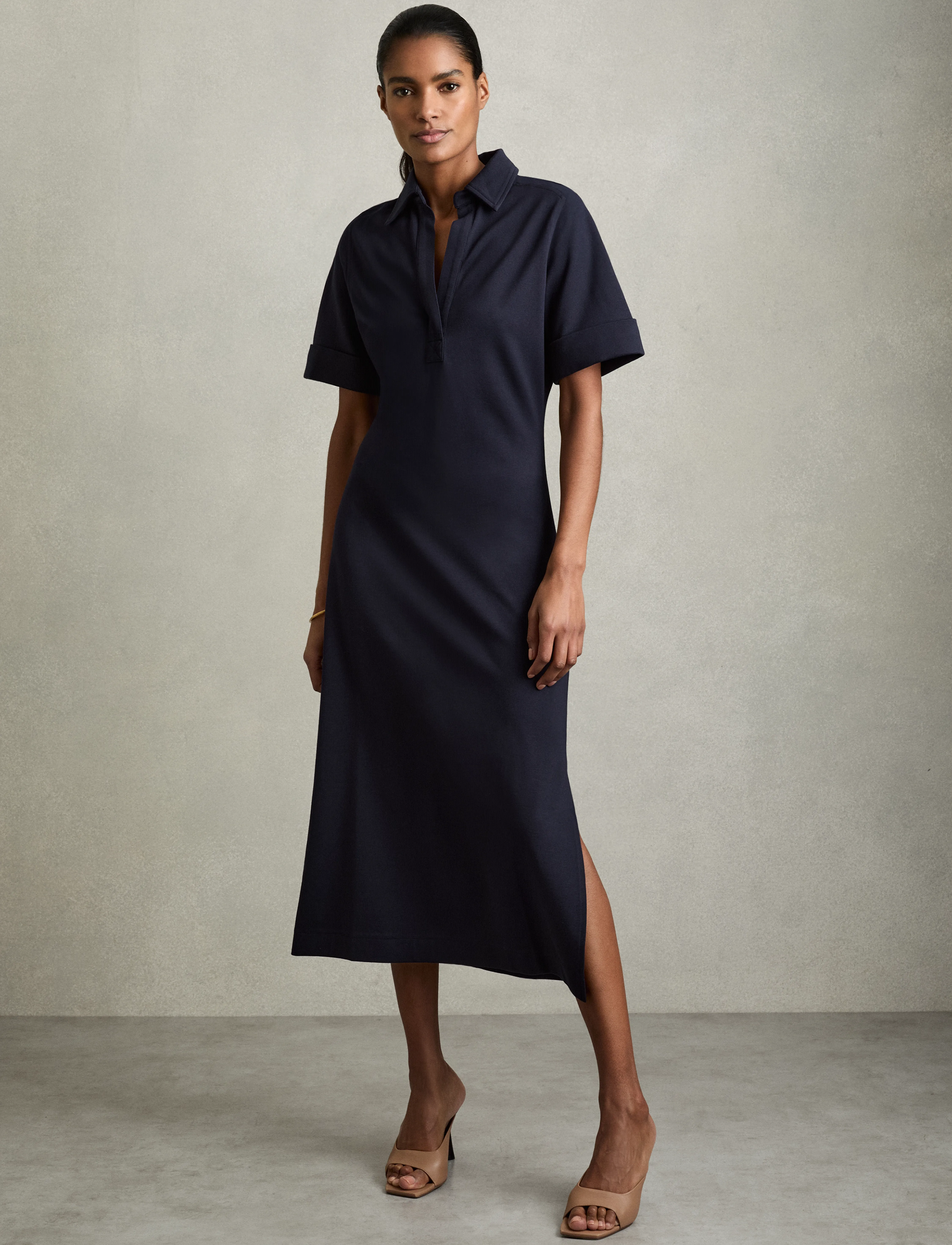 Reiss Astrid, 34, Dresses, Marineblau - Knee-length & Midi, Frauen