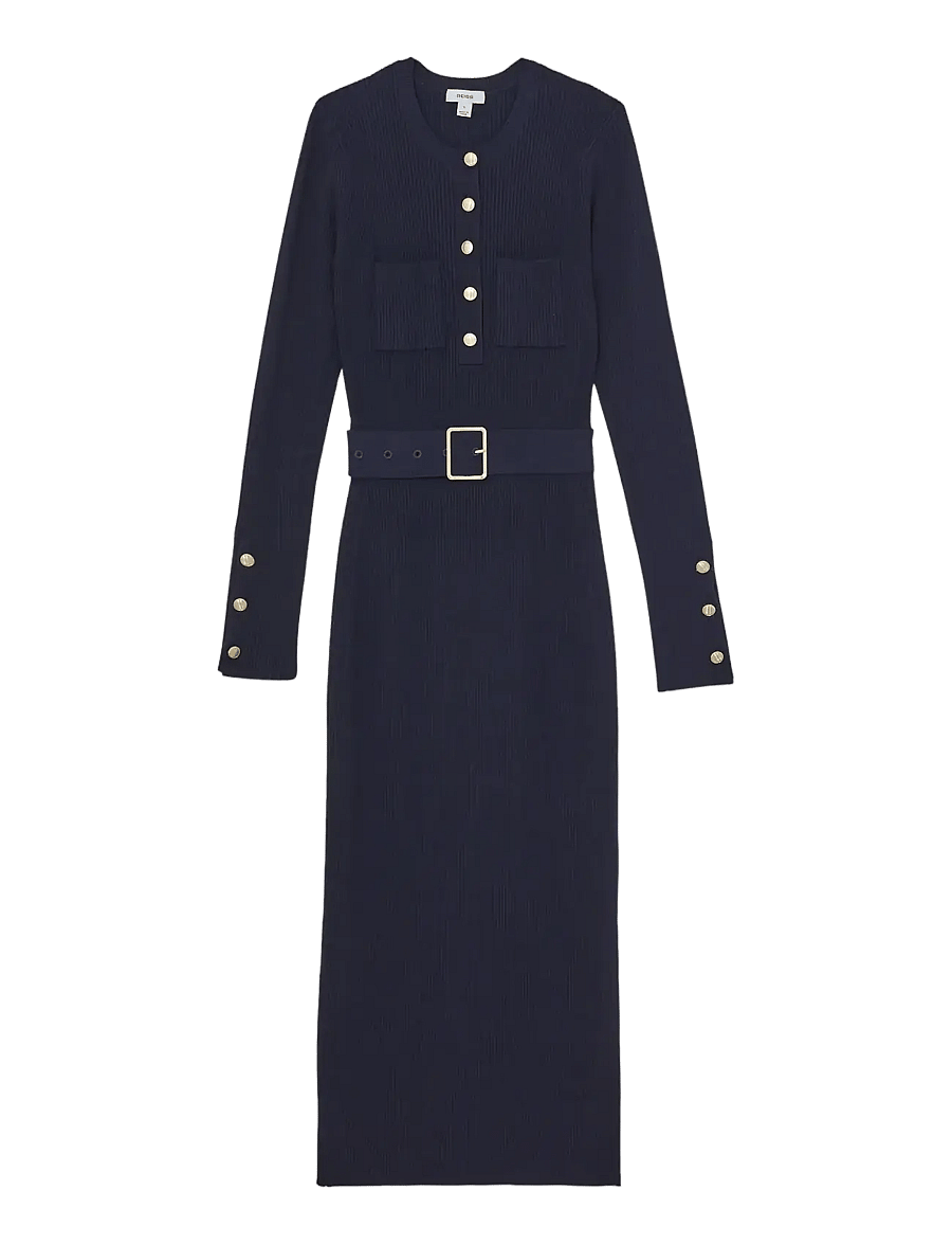 Reiss - WILLA - strickkleider - navy - 1