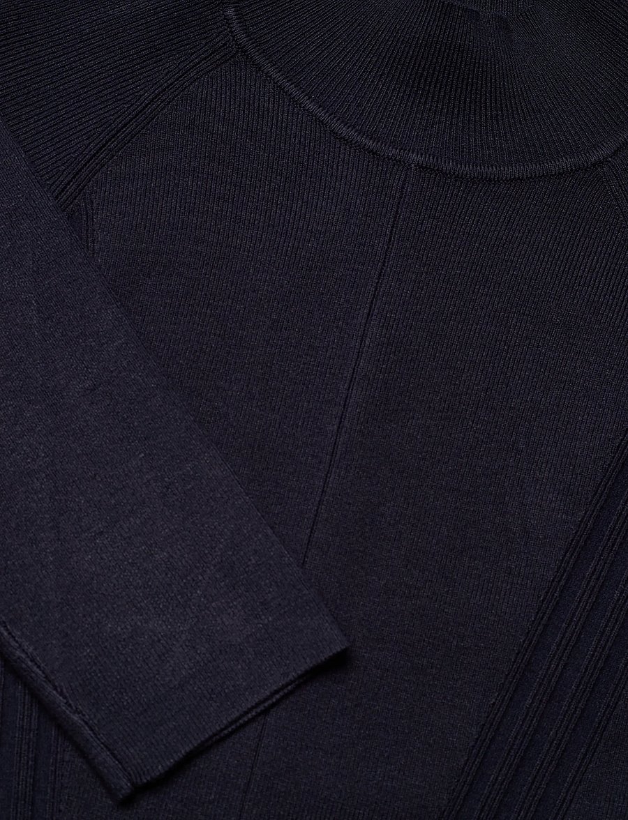 Reiss - ZAYA - midikleider - navy/black - 5