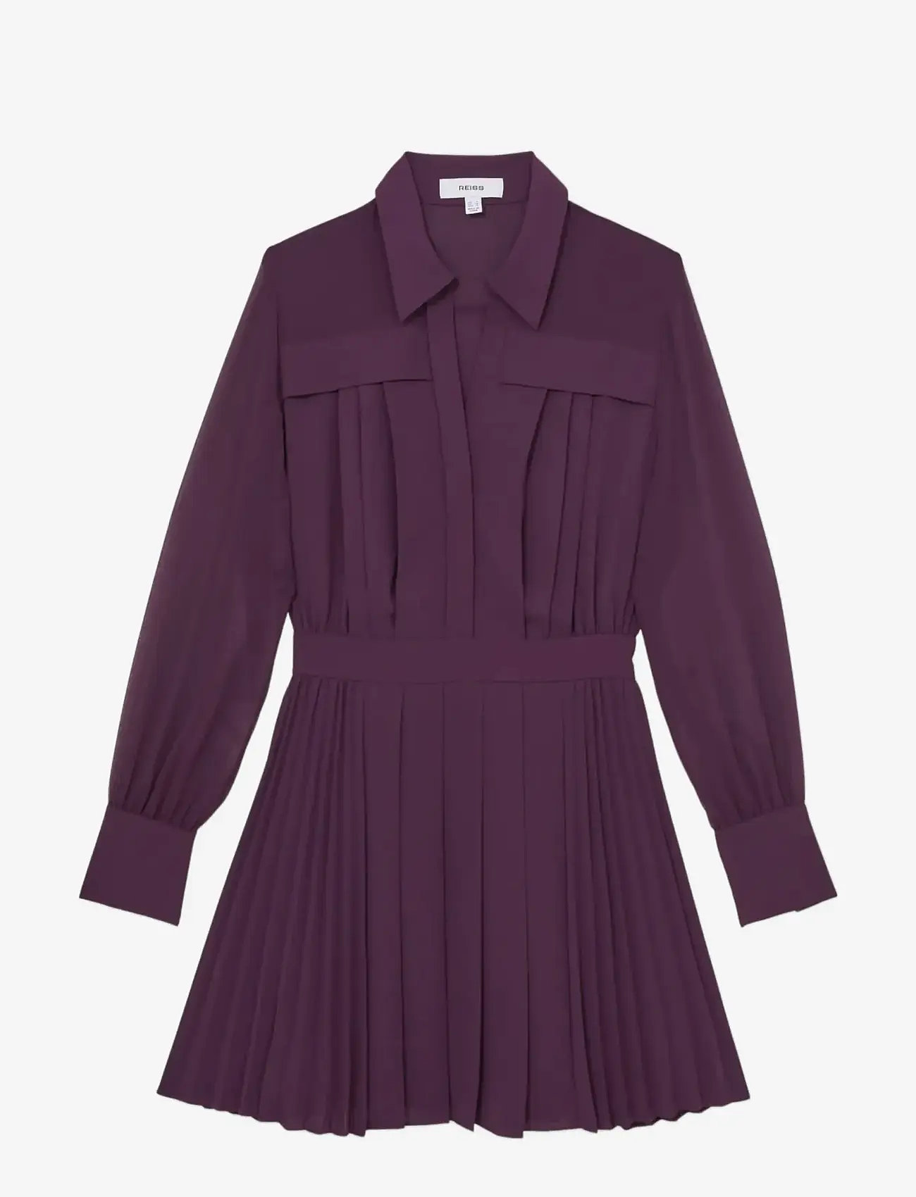 Reiss - GISELLE - skjortklänningar - burgundy - 1