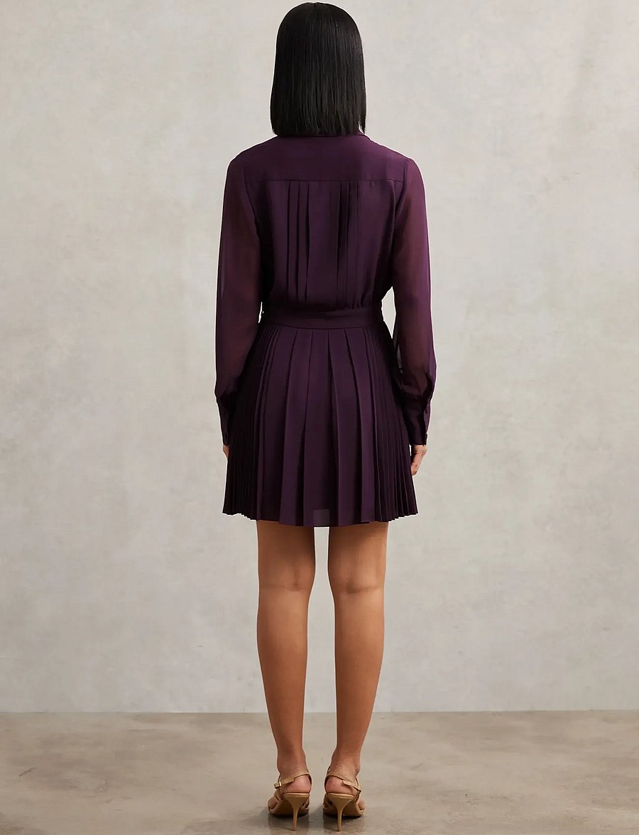 Reiss - GISELLE - hemdkleider - burgundy - 2