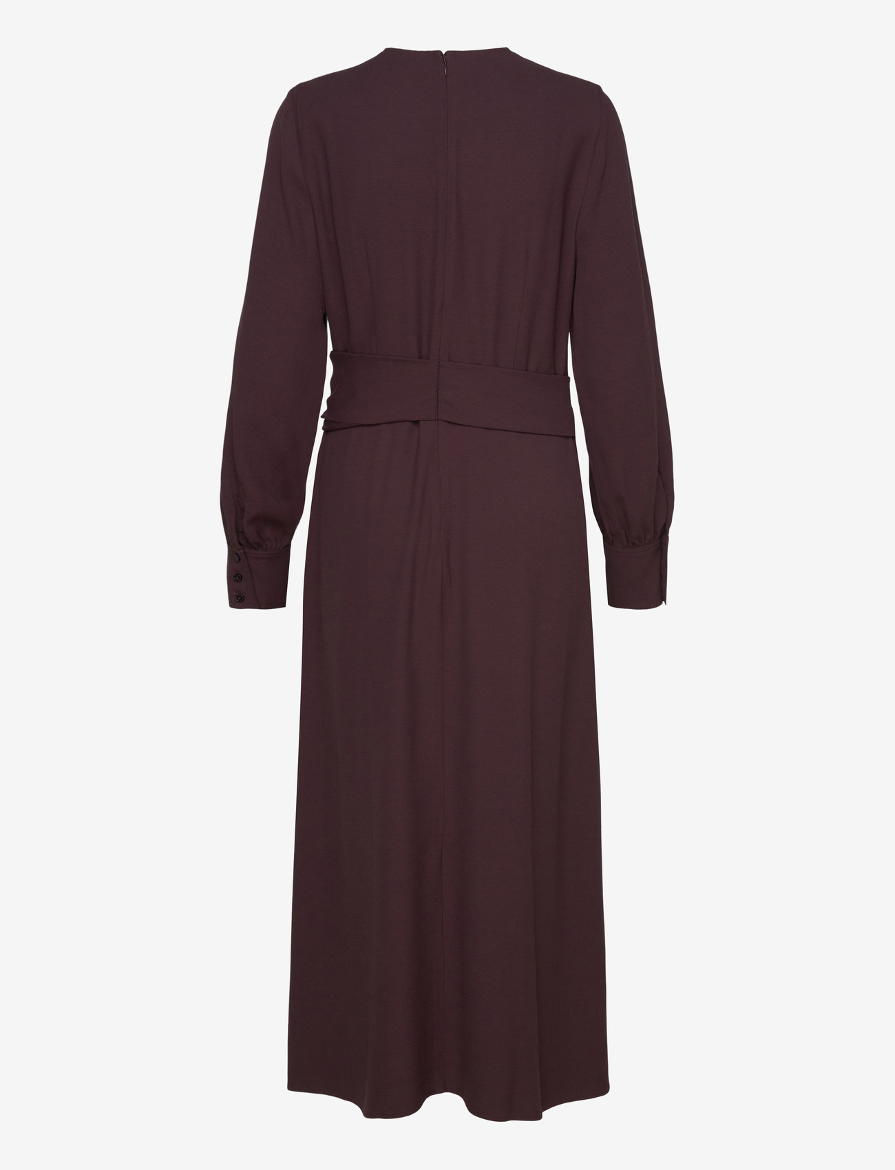 Reiss - MIRA - slå-om-kjoler - burgundy - 2